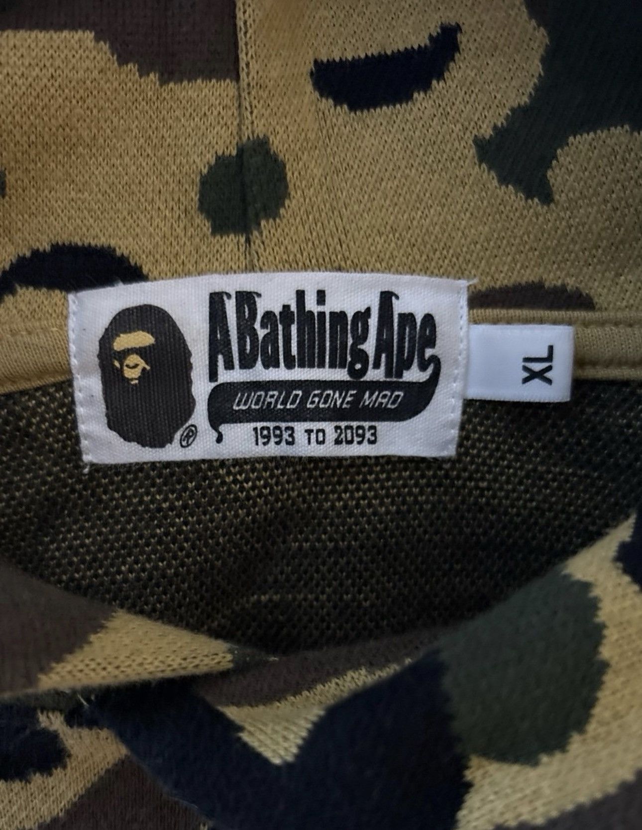 Bape BAPE 1st Camo Jacquard One Point Relaxed Fit Pullover Hoodie Size US XL / EU 56 / 4 - 4 Thumbnail