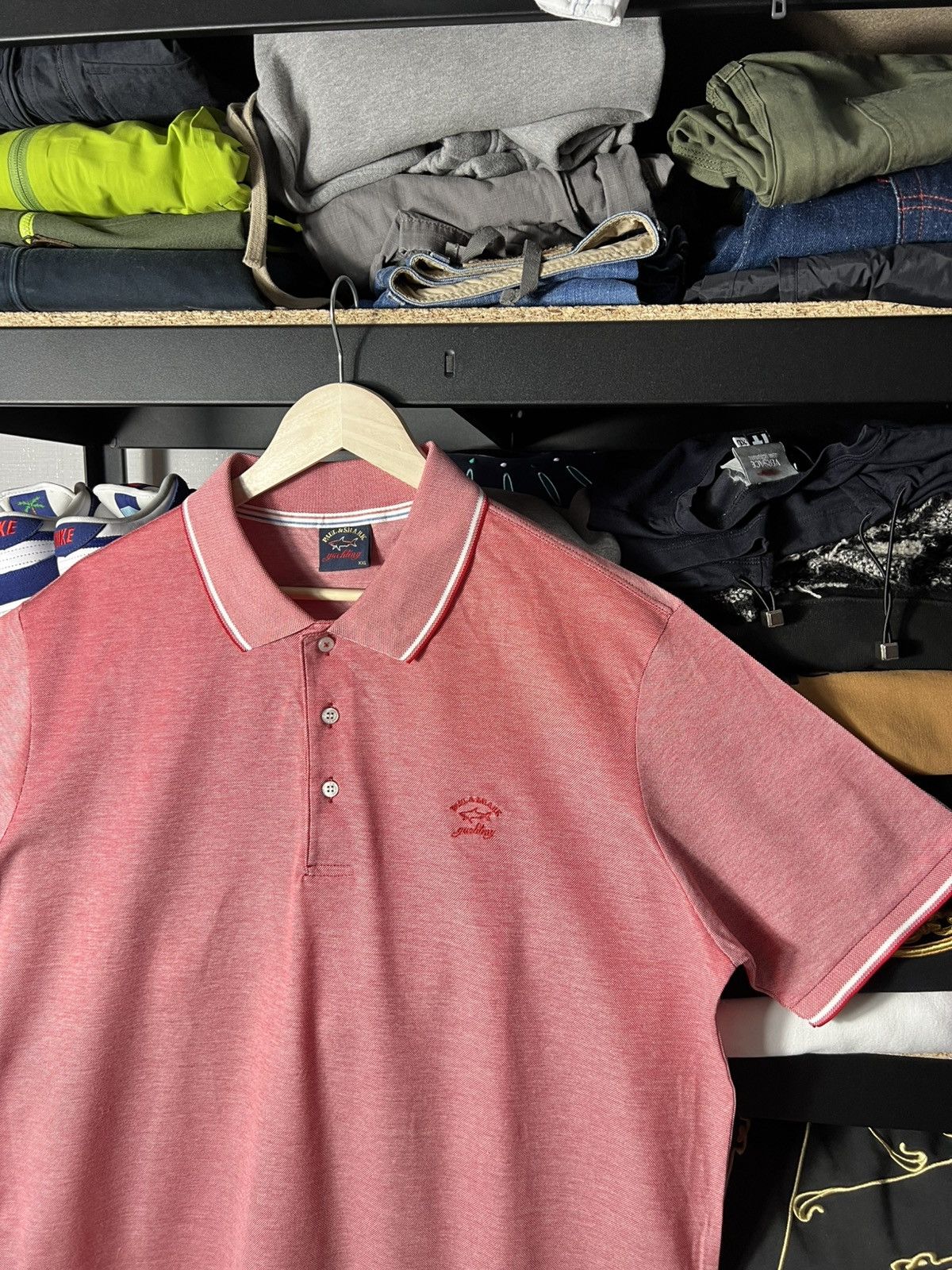 Paul & Shark 🔥 Paul & Shark Yachting Polo — Red Melange — Size XXL Size US XXL / EU 58 / 5 - 6 Thumbnail