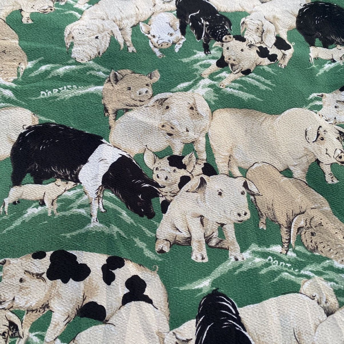 Studio D'Artisan Very Rare Vintage STUDIO DARTISAN Hundred Pigs Shirt Size US M / EU 48-50 / 2 - 7 Thumbnail