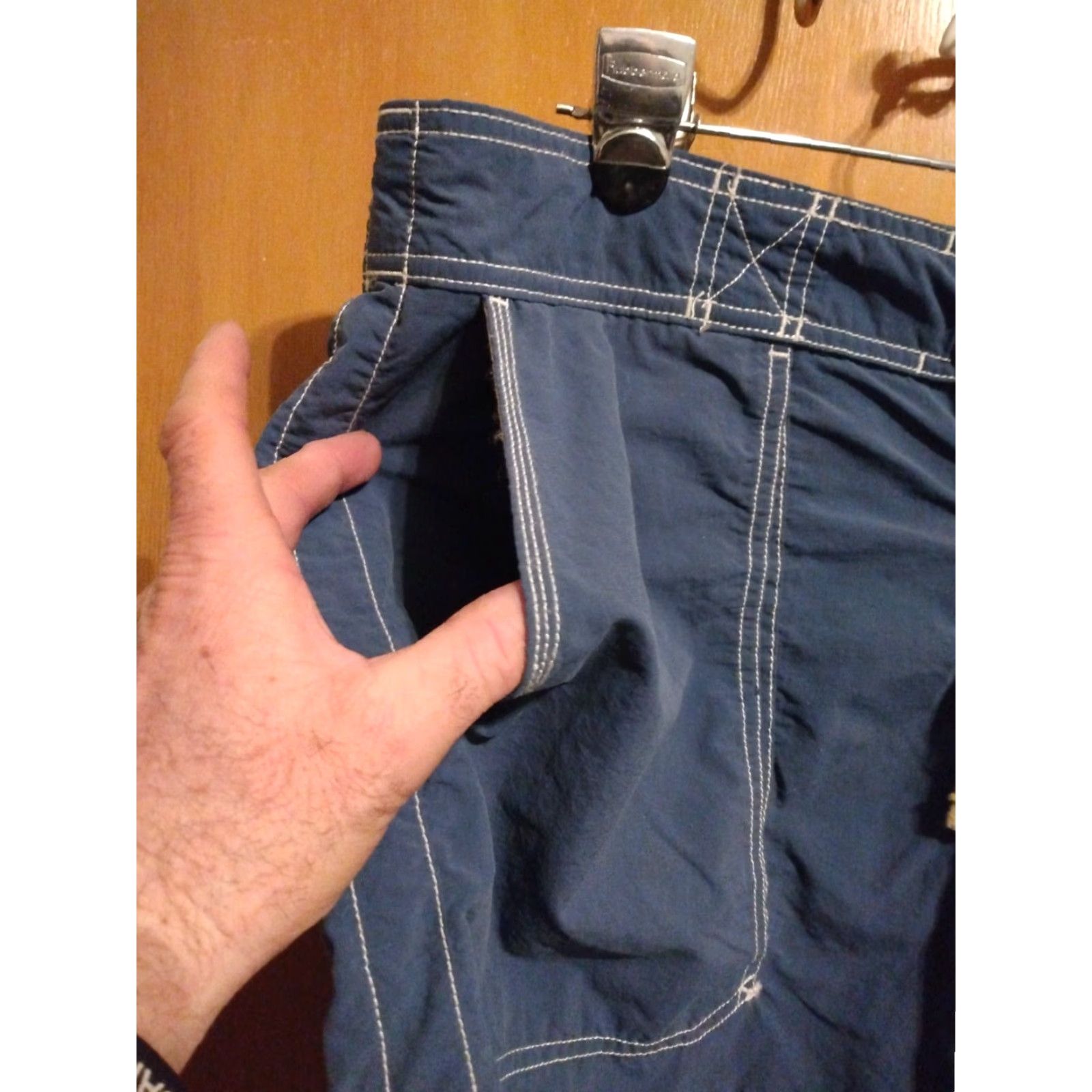 Old Navy Old Navy Board Shorts Men's Large 38 Blue Fast Dry Drawstring Pockets Beach 8" Inseam Size US 38 / EU 54 - 2 Thumbnail
