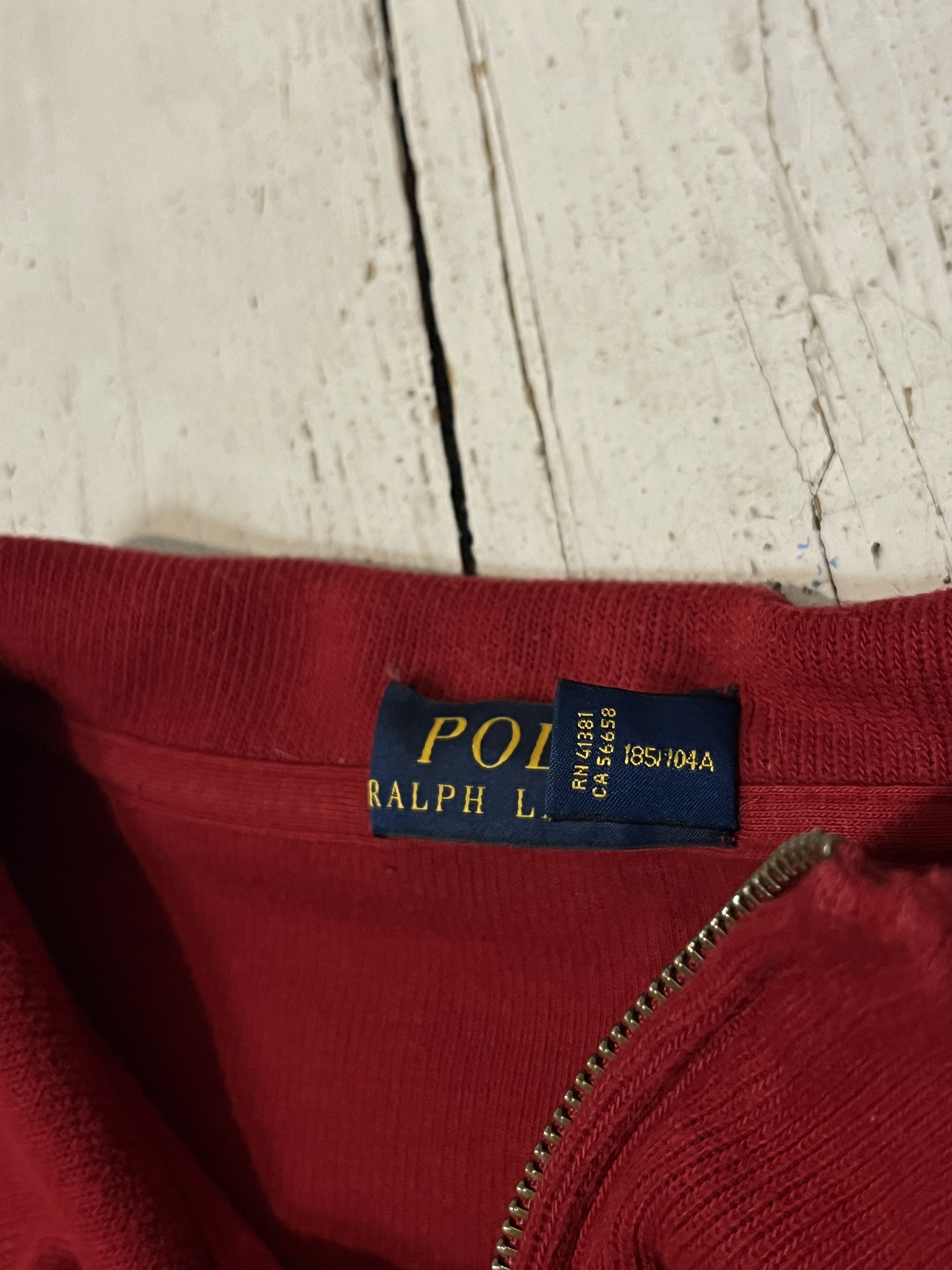Polo Ralph Lauren × Vintage 90s Polo Ralph Lauren 1/4 Turtleneck Zipper Sweater Size US XL / EU 56 / 4 - 6 Thumbnail