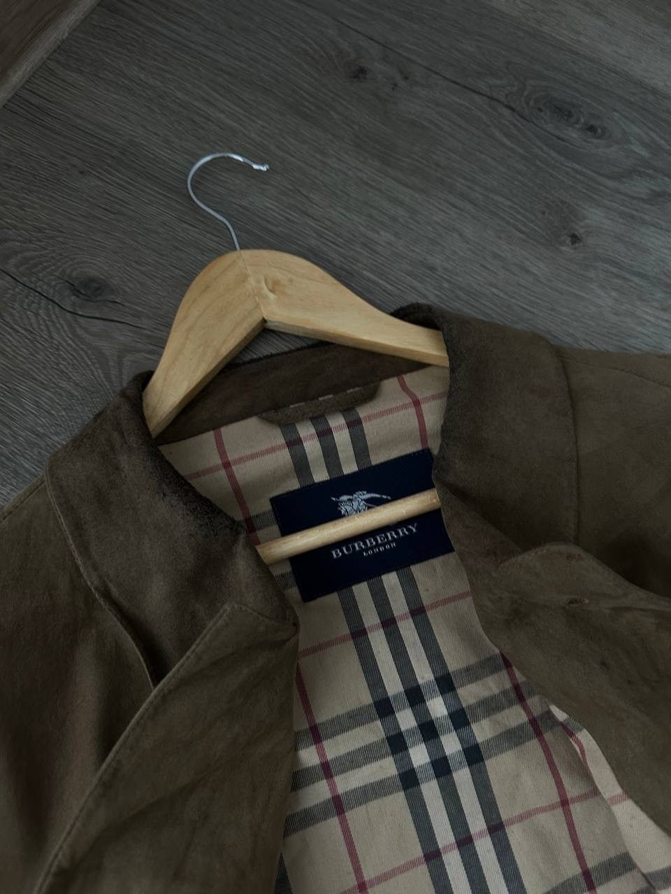 Burberry × Vintage Vintage Burberry Nova Check Brown Coats Jacket Size US L / EU 52-54 / 3 - 13 Thumbnail