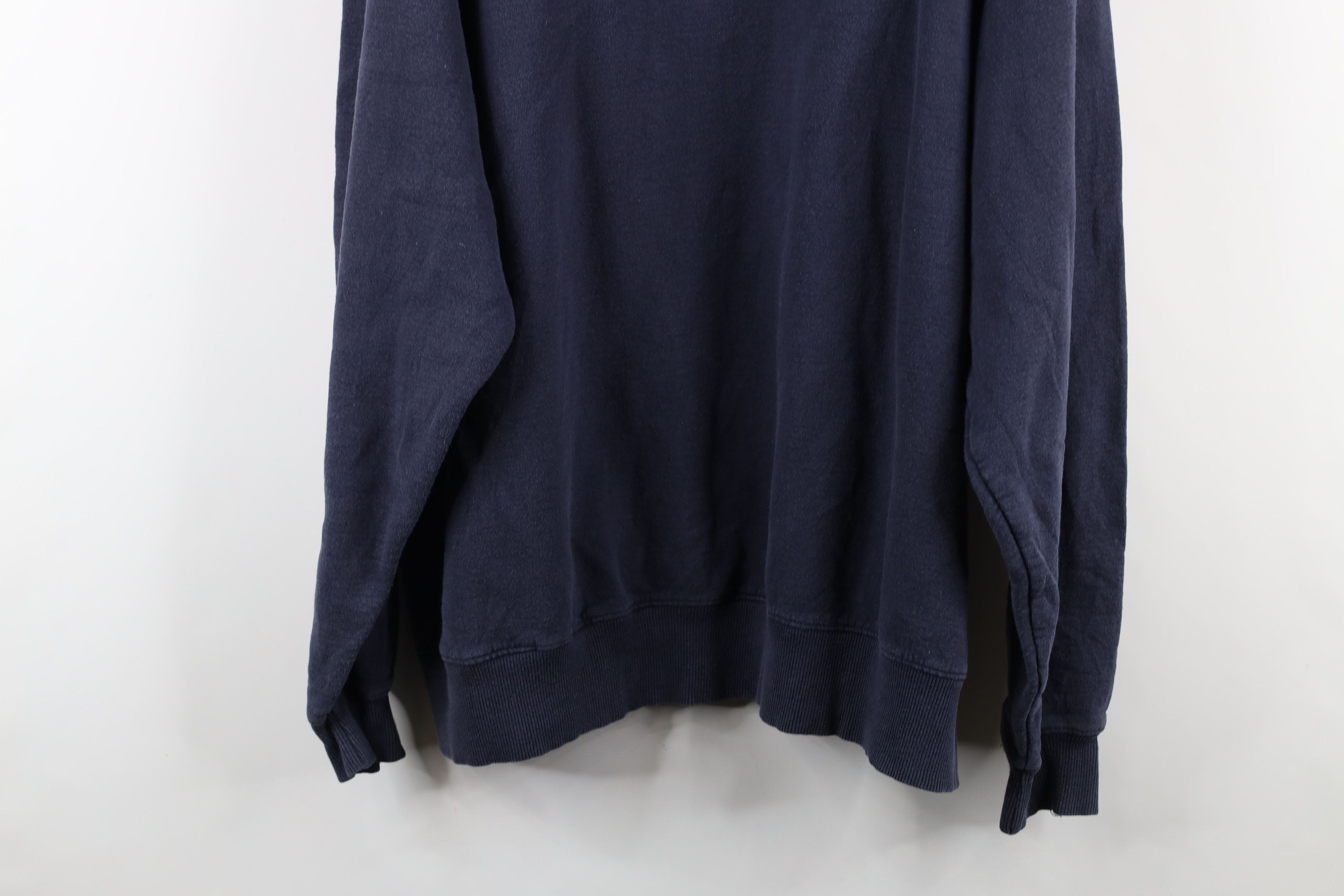 Champion × Vintage Vintage Champion Classic Logo Crewneck Sweatshirt Blue Size US XXL / EU 58 / 5 - 13 Thumbnail