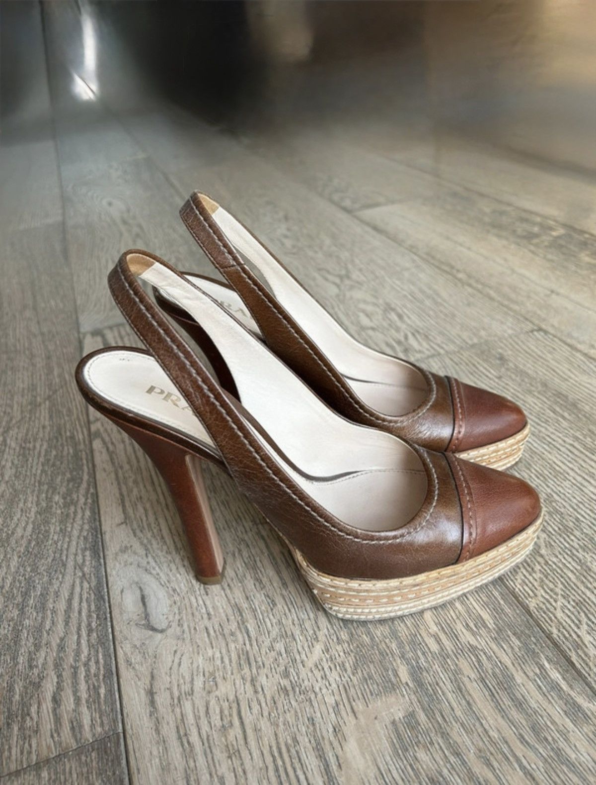 Prada Prada heels SS 2009 Size US 7 / IT 37 - 3 Thumbnail