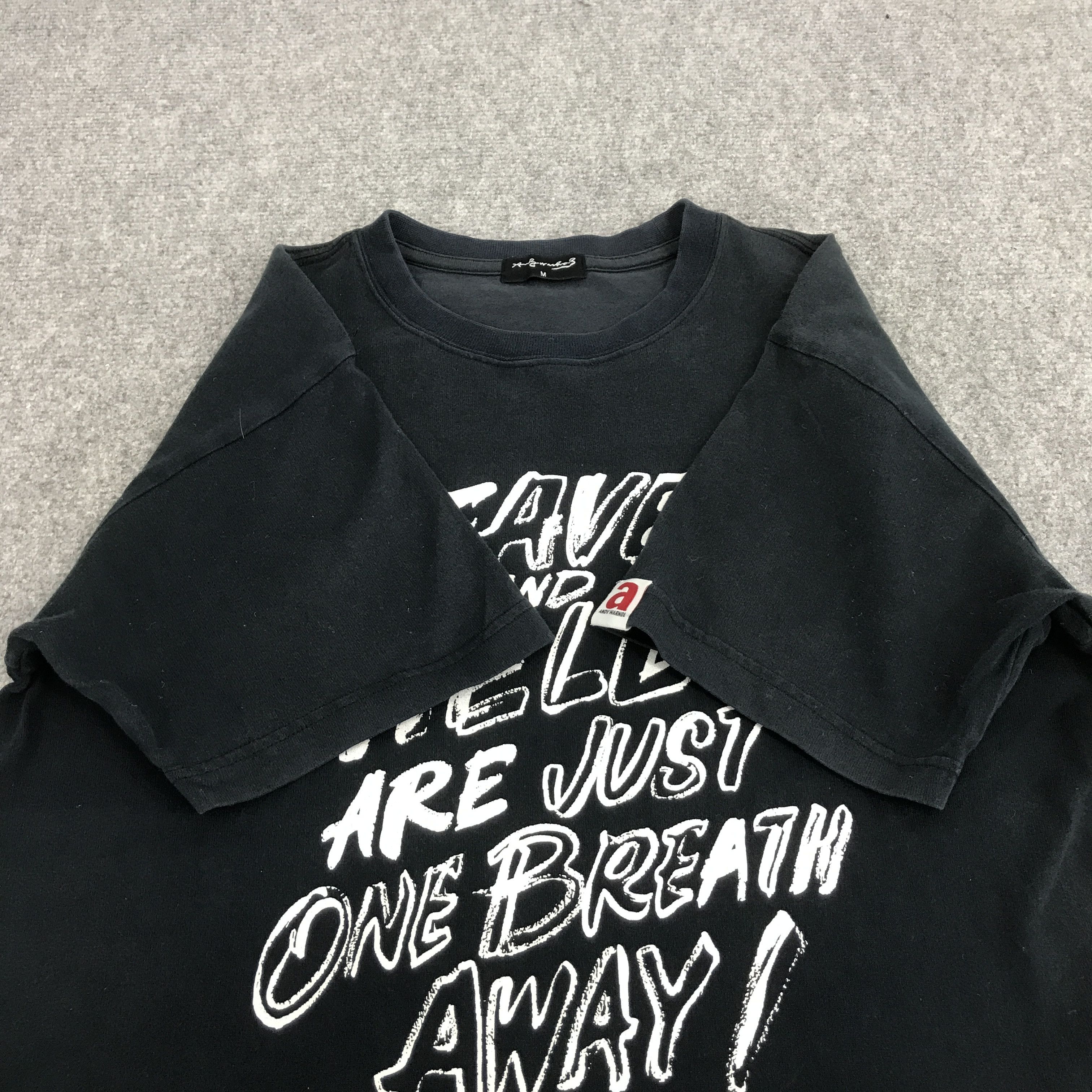 Andy Warhol × Japanese Brand × Uniqlo ANDY WARHOL X UNIQLO HEAVEN AND HELL TSHIRST Size US M / EU 48-50 / 2 - 8 Thumbnail