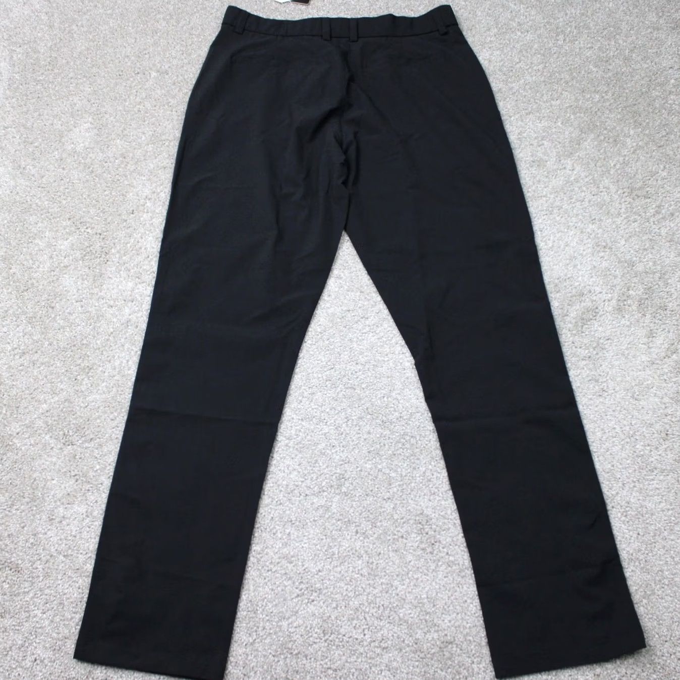 Vintage Libin Pants Mens 32 Black Waterproof UPF 50+ 100% Polyester Inseam 32" Regular Straight Ankle - NWT, 90s Theme, Casual Mens Clothing Size US 32 / EU 48 - 6 Thumbnail