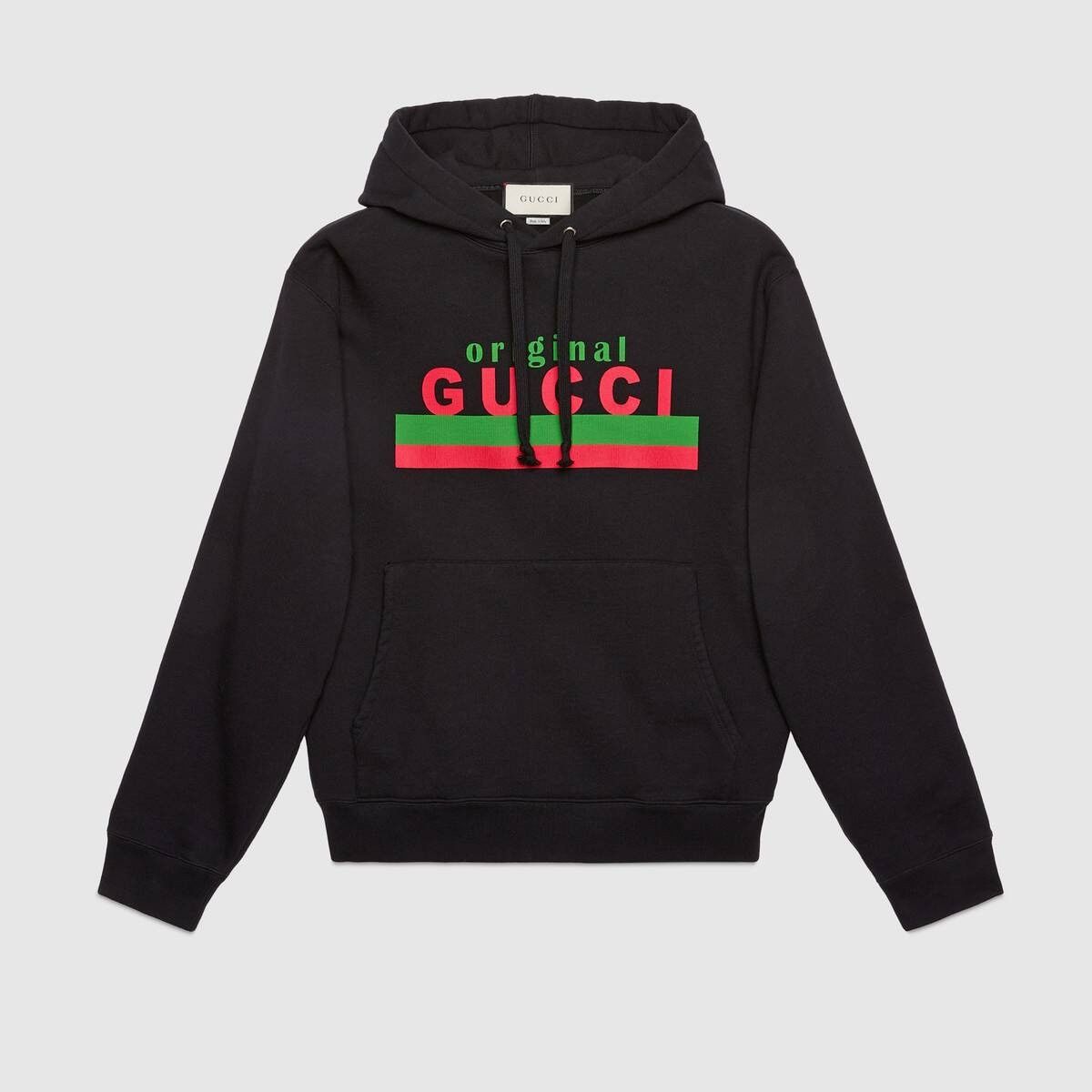 Gucci o1s1wg110225 Original Gucci Print Sweatshirt in Black Size US S / EU 44-46 / 1 - 1 Preview