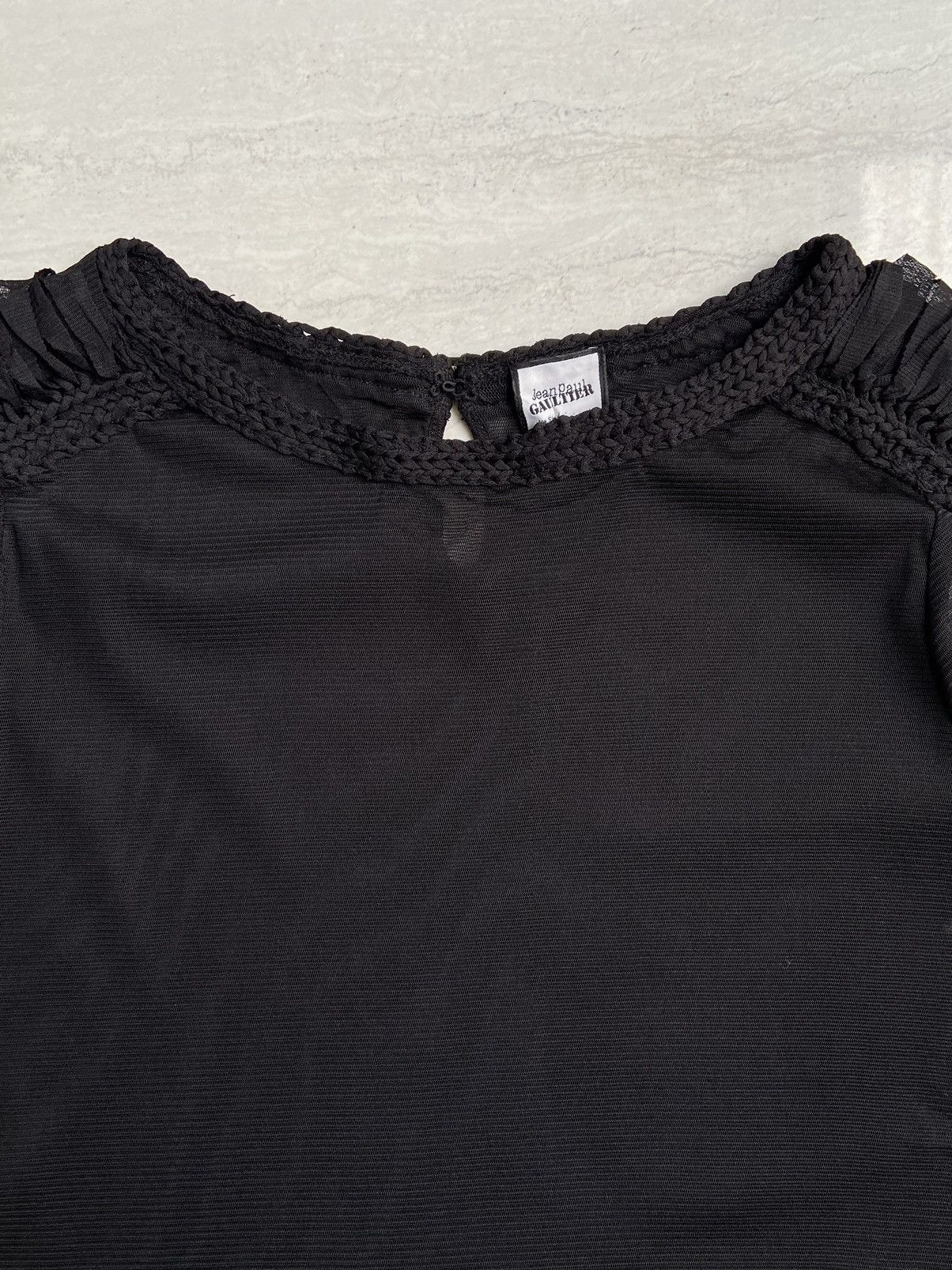 Jean Paul Gaultier JEAN PAUL GAULTIER Black T-shirt Size S / US 4 / IT 40 - 9 Thumbnail