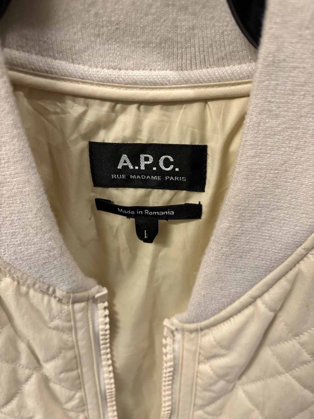 A.P.C. A.P.C. Quilted Zipped Vest Size US L / EU 52-54 / 3 - 5 Thumbnail