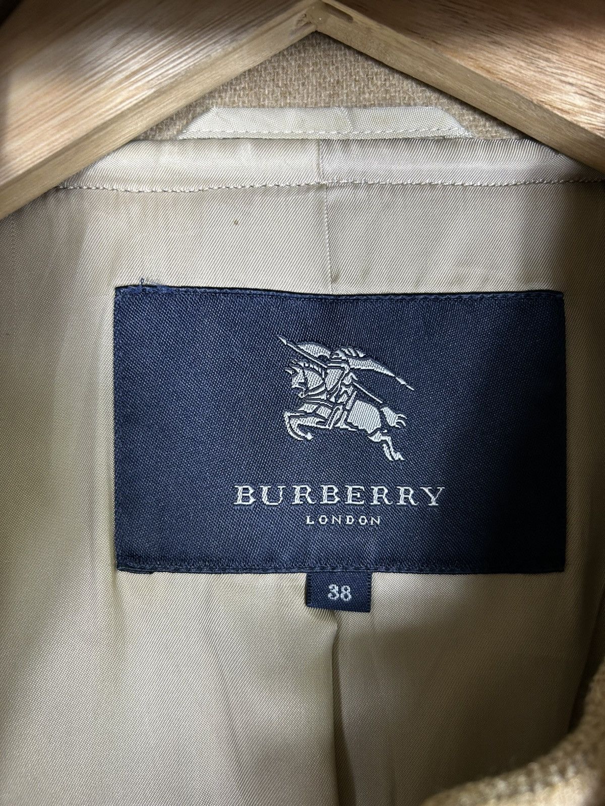 Burberry Burberry London Hooded Wool Coat Camel Beige Women’s Size 38 Size XS / US 0-2 / IT 36-38 - 12 Thumbnail