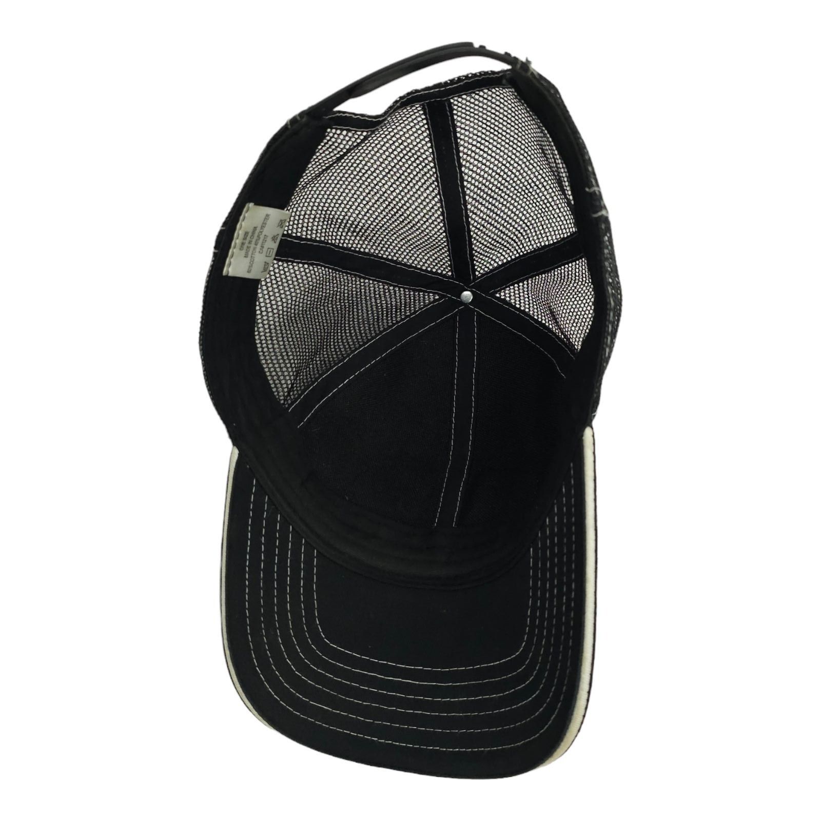 Other Jack Daniels Logo Embroidered Mesh Snapback Cap Trucker Hat Size ONE SIZE - 5 Thumbnail