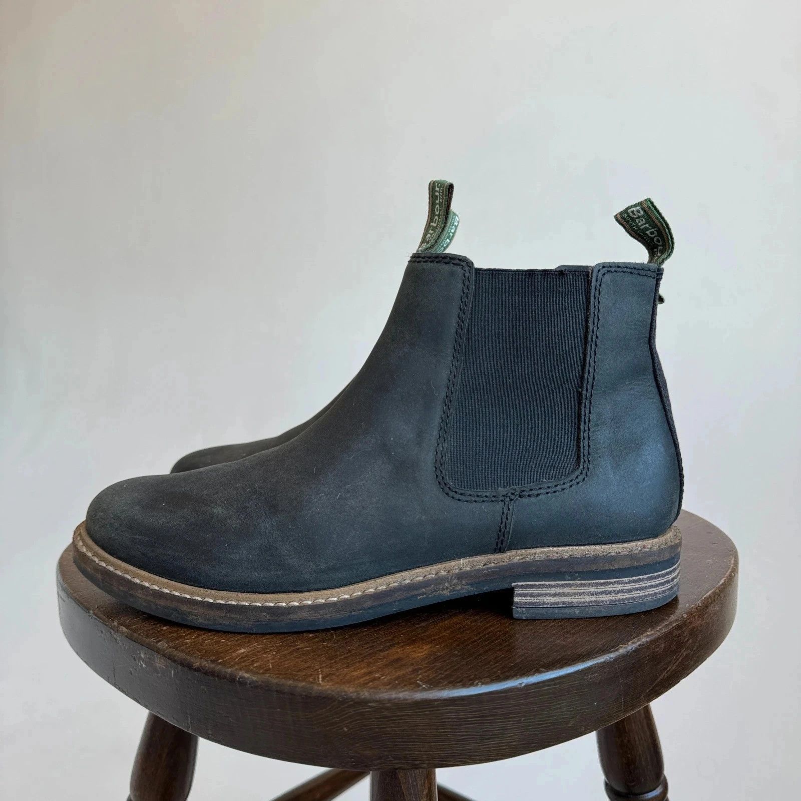 Barbour Barbour Leather Chelsea Boots Black Classic British Heritage Size US 8 / EU 41 - 2 Thumbnail