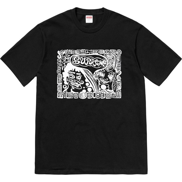 Supreme Supreme Faces Tee 'Black' Size US XL / EU 56 / 4 - 1 Thumbnail