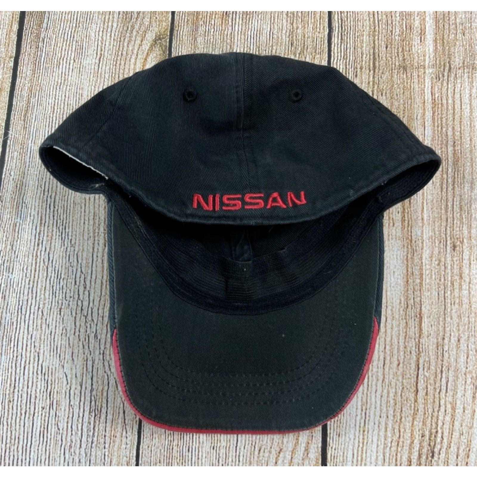Vintage Nissan GTR Hat Tek Flex Fitted Size M/L Men Black Baseball Cap Cars Lightweight Size ONE SIZE - 8 Thumbnail