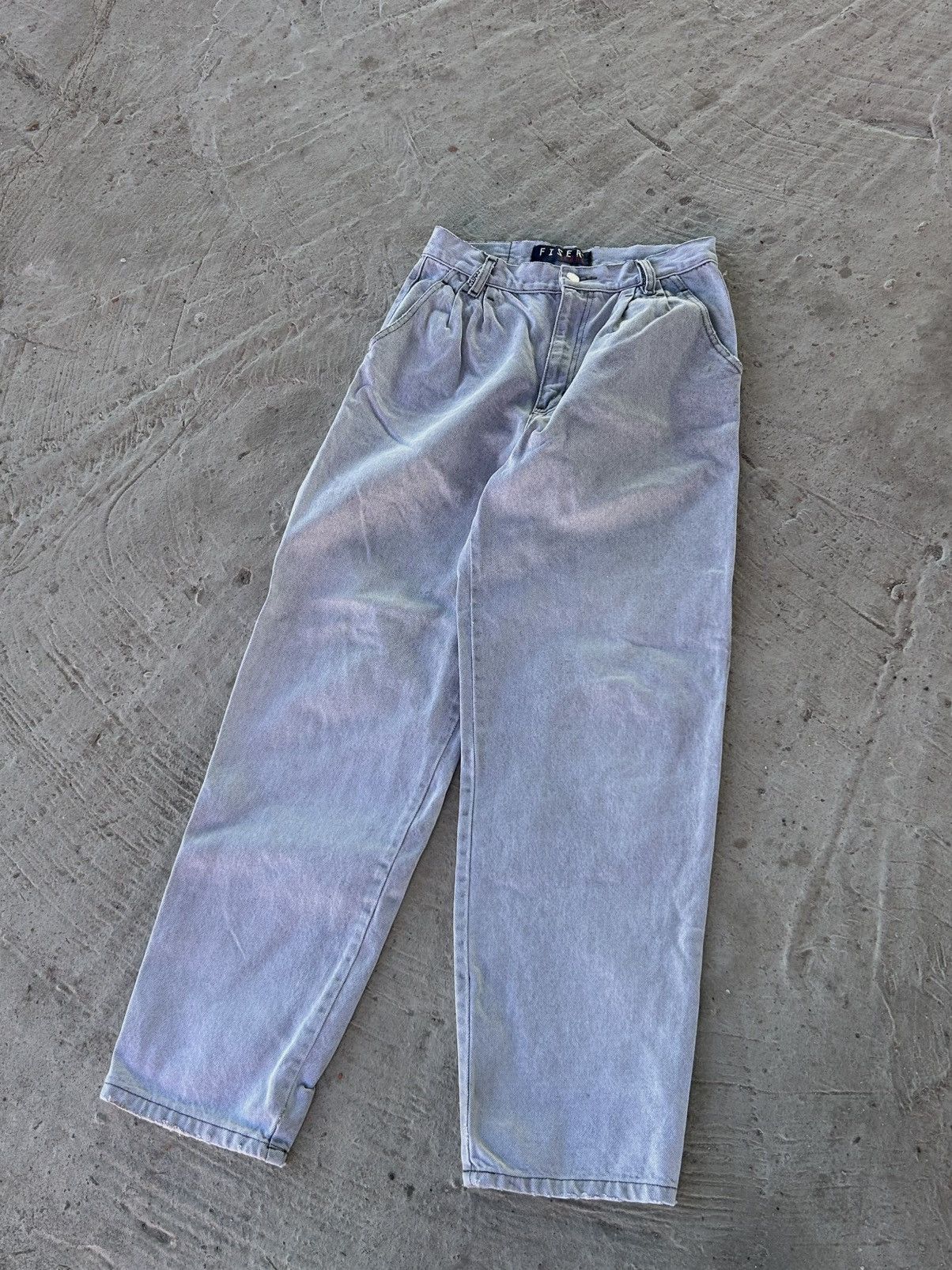 Jean × Vintage Vintage Light Blue Denim Jeans Size US 29 - 4 Thumbnail