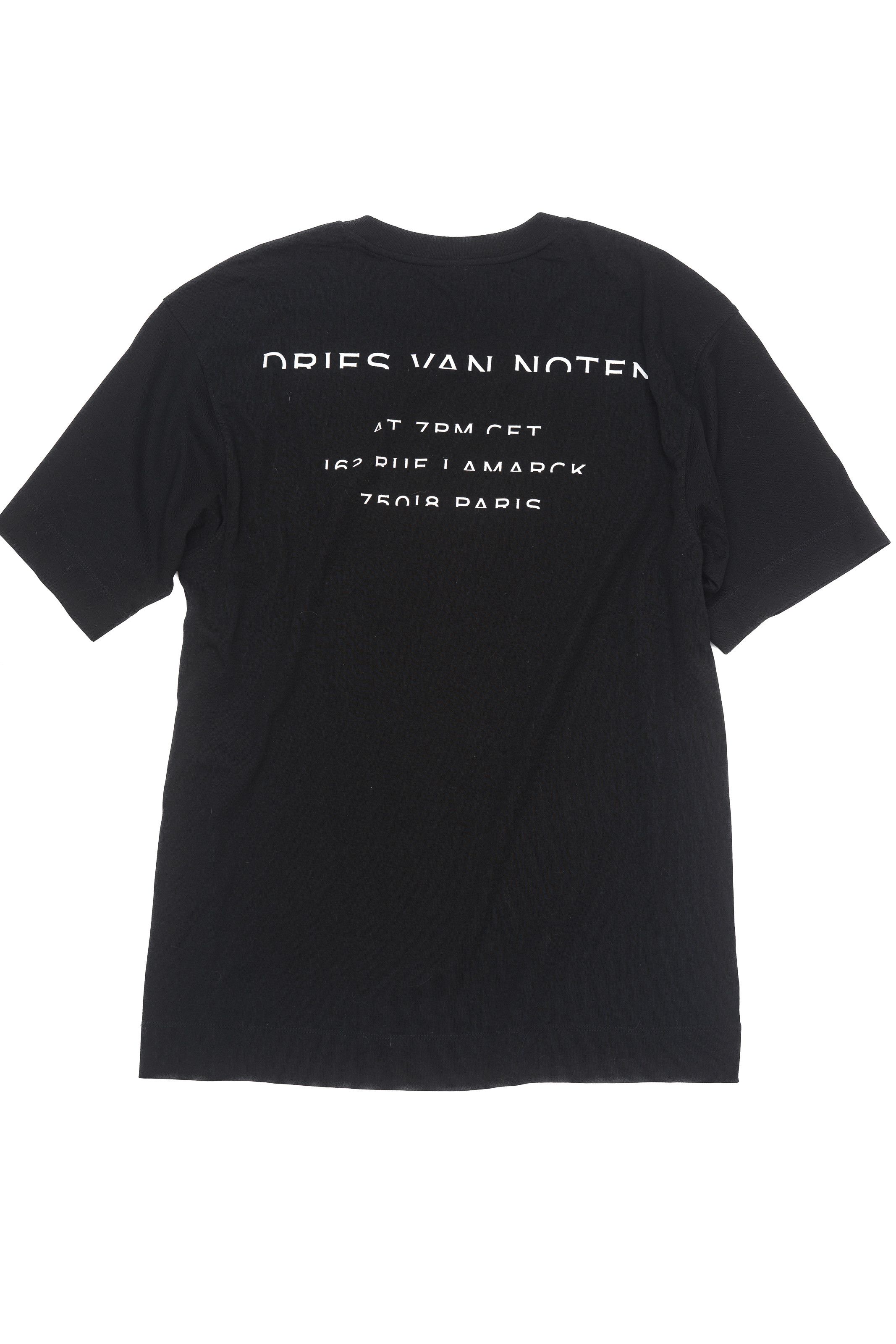 Dries Van Noten Dries Van Noten SS23 Show Invite Tee Black L Size US L / EU 52-54 / 3 - 2 Thumbnail