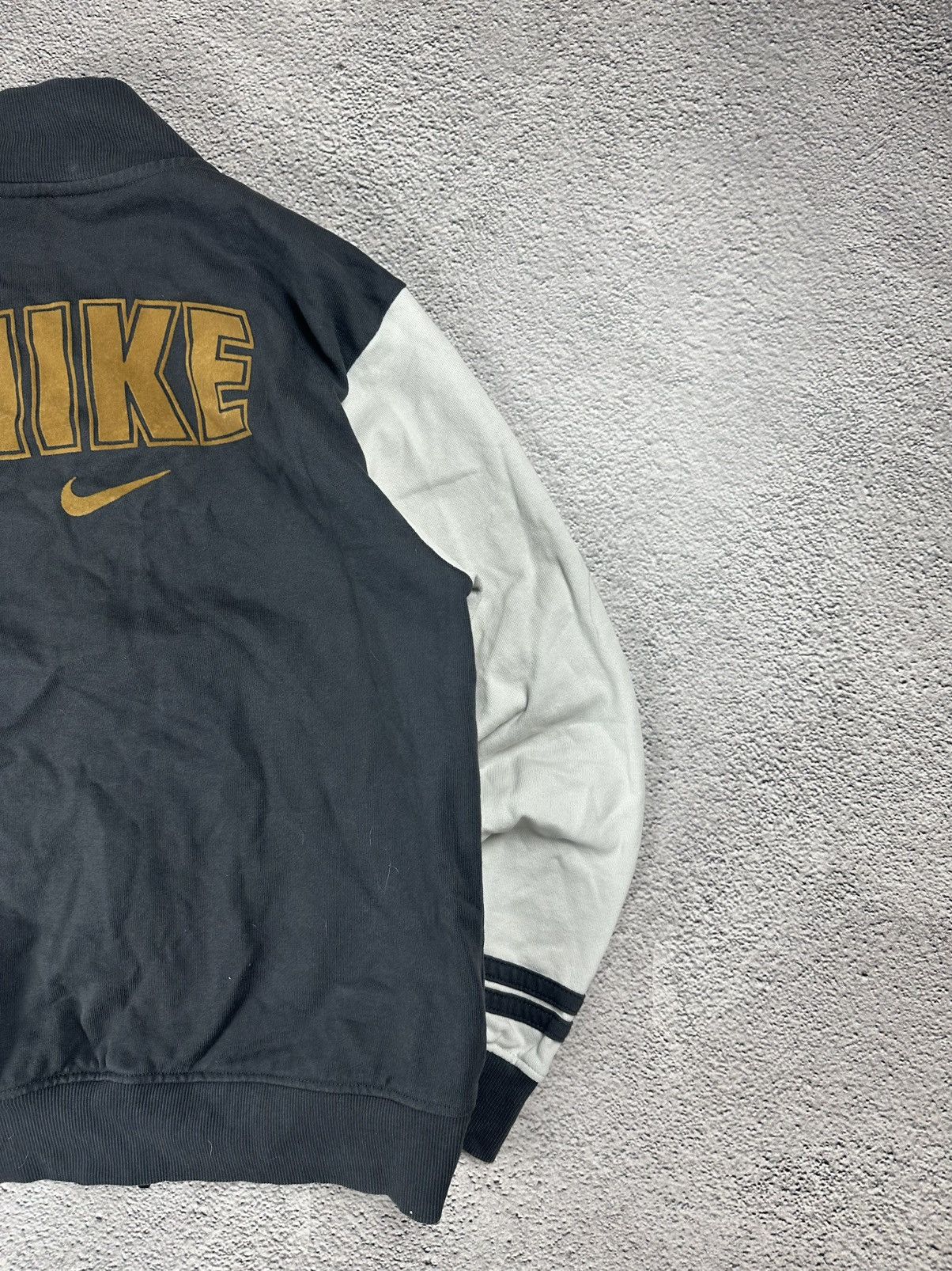 Nike Vintage Nike Bomber Olympic Zip Hoodie Y2K Faded Style Size US S / EU 44-46 / 1 - 7 Thumbnail