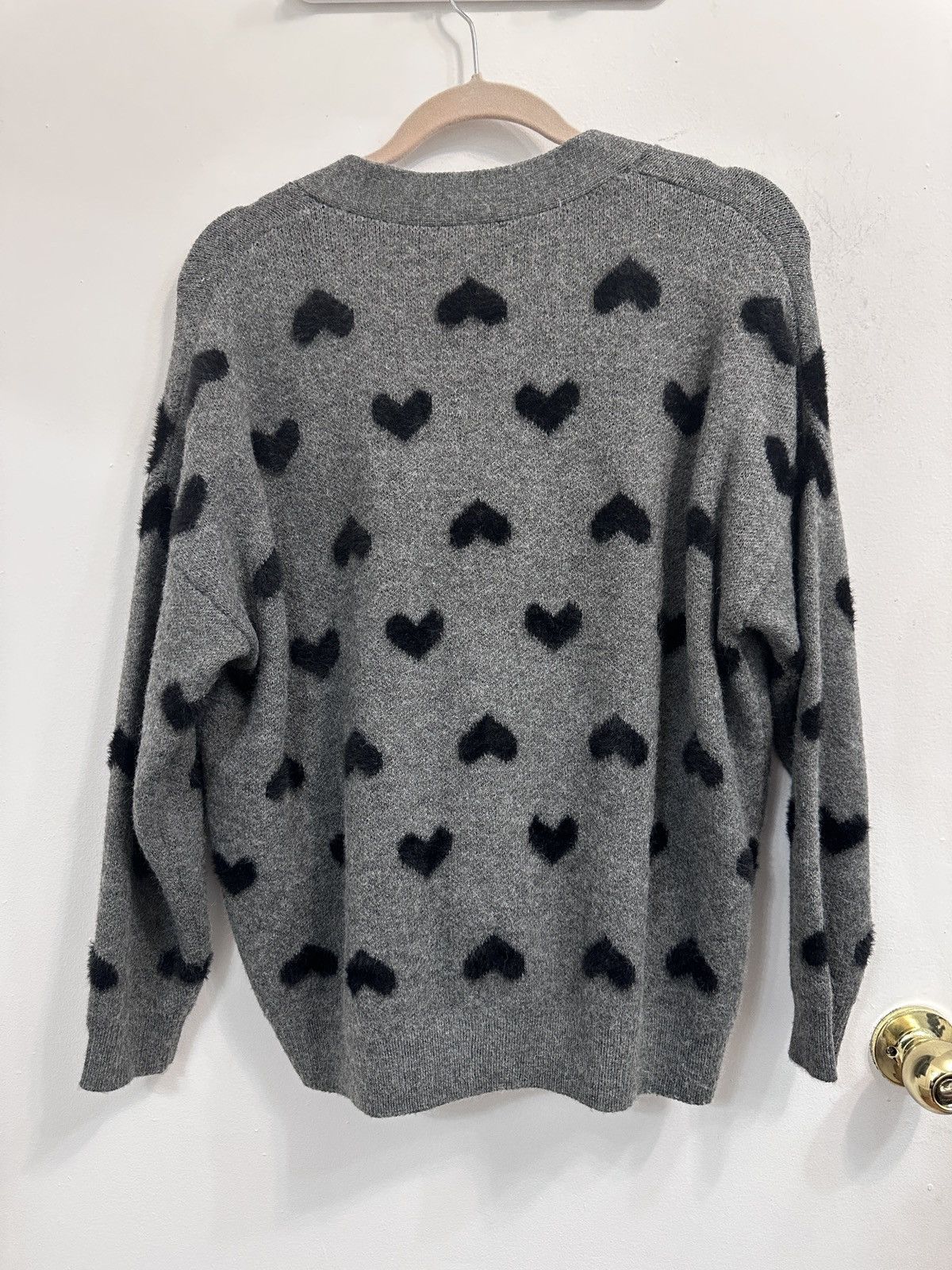 AQUA AQUA cashmere heart cardigan Size S / US 4 / IT 40 - 3 Thumbnail