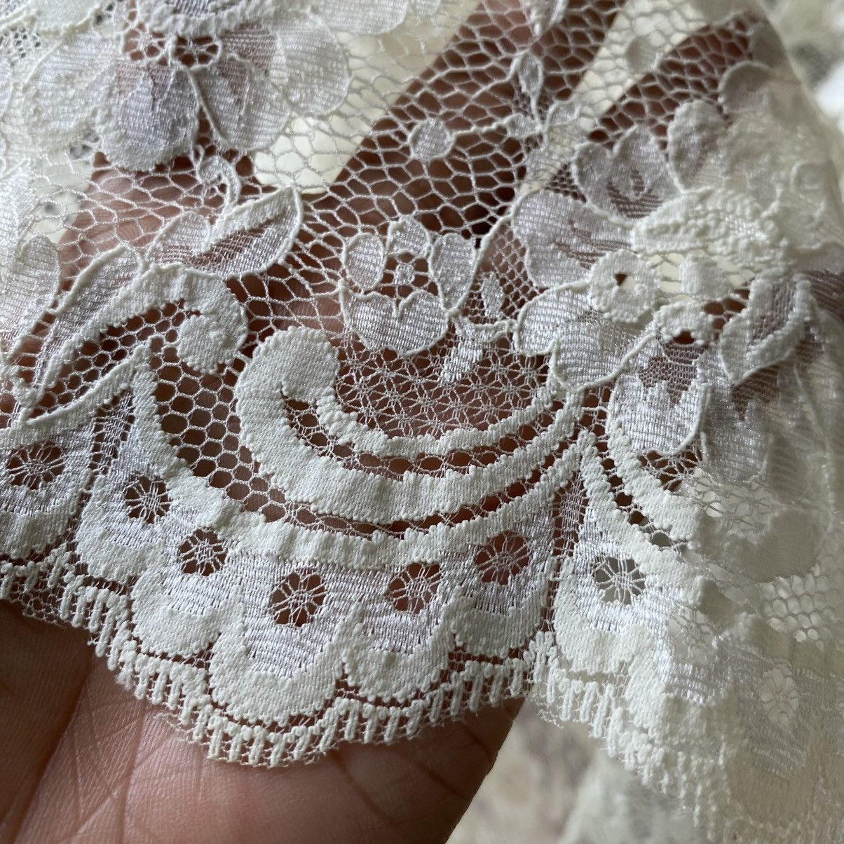 Jean Paul Gaultier JUNIOR GAULTIER White Sleeveless Lace Overlay Tunic Size S / US 4 / IT 40 - 6 Thumbnail