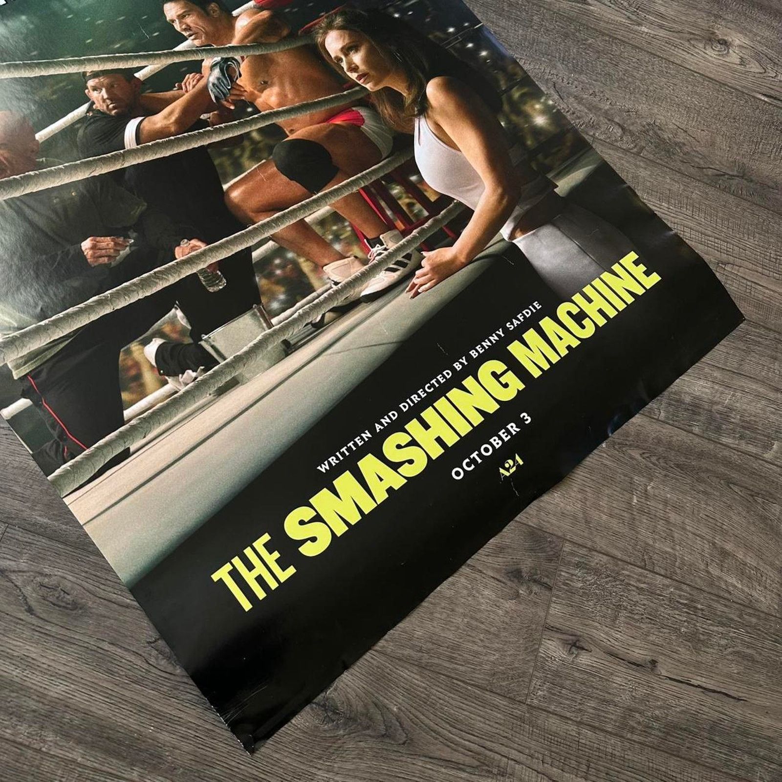 Other 2025 Smashing Machine Dwayne The Rock A24 Movie Promo Poster Size ONE SIZE - 1 Thumbnail