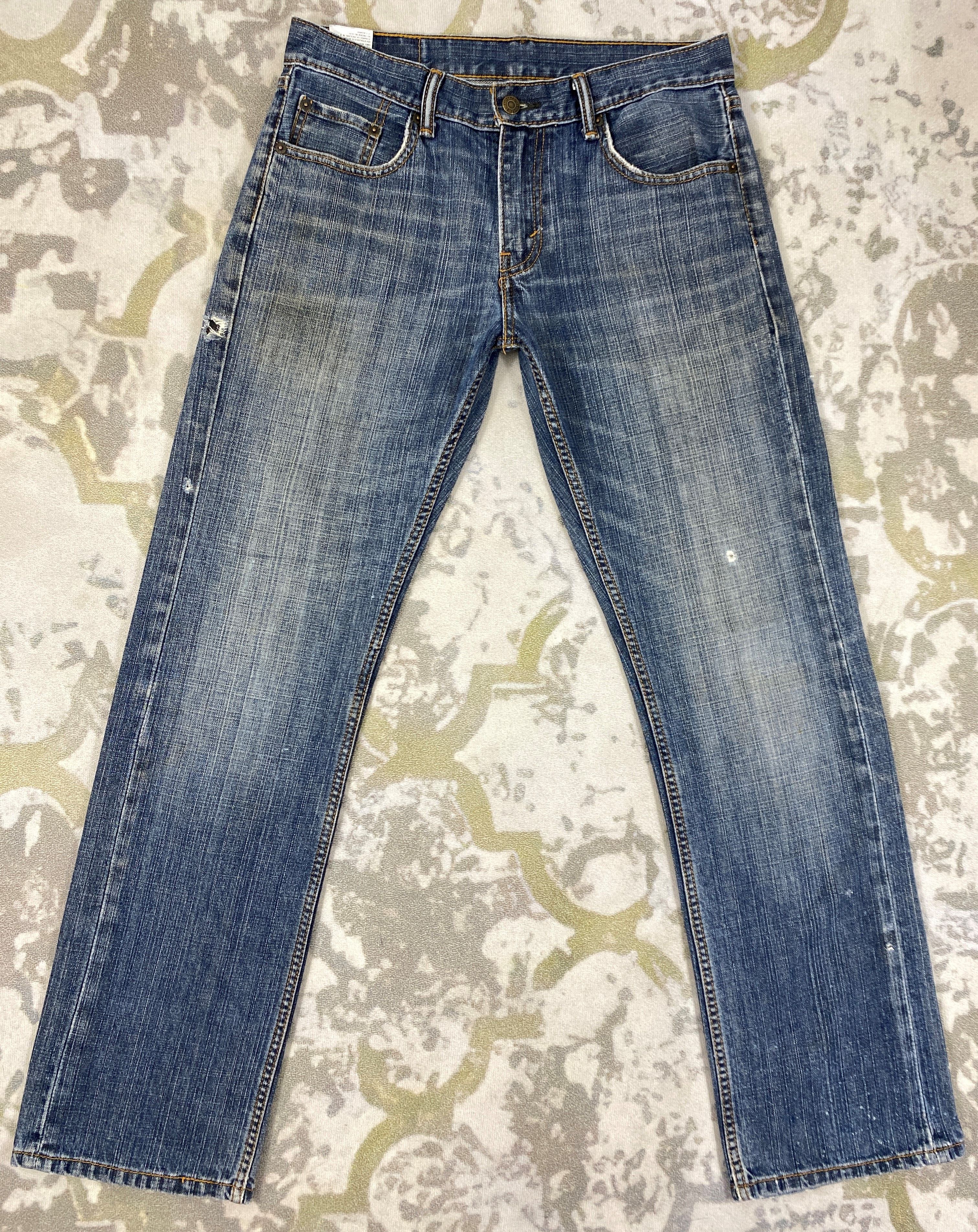 Levi's Distressed Blue Vintage Levi's 559 32x32.5 Denim -JN1969 Size US 32 / EU 48 - 1 Thumbnail