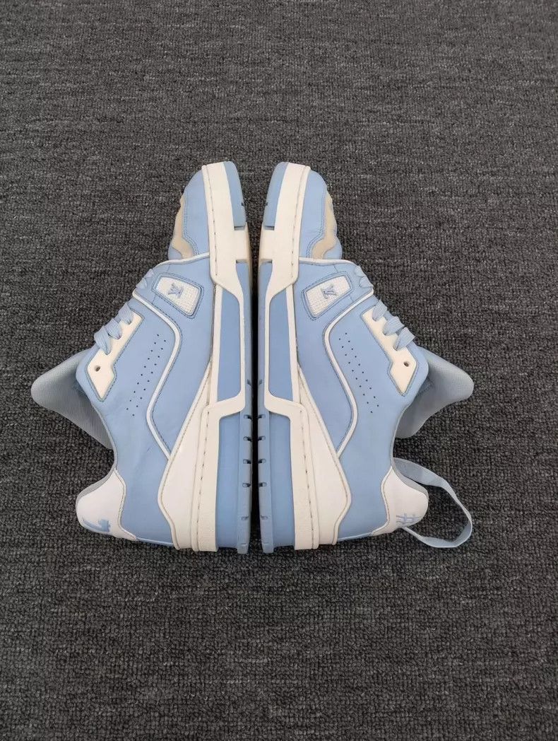 Louis Vuitton Louis Vuitton Louis Vuitton Blue Trainer Shoes for Sale-25 Size US 7.5 / EU 40-41 - 2 Thumbnail