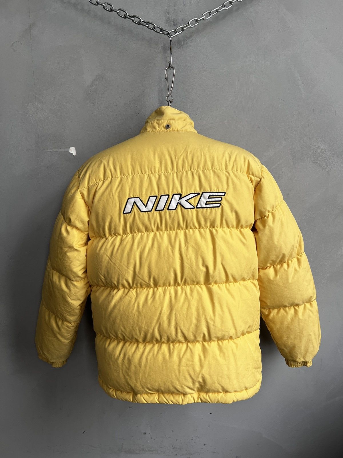 Nike Nike retro big logo swoosh hype puffer jacket y2k Size US S / EU 44-46 / 1 - 1 Thumbnail