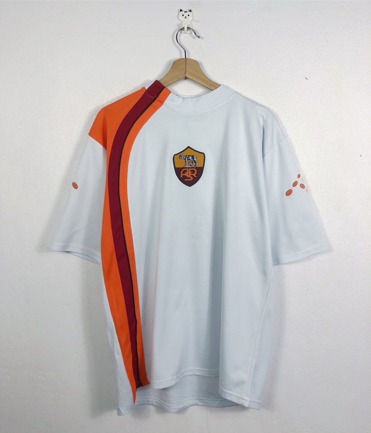 Vintage Rare Vintage Francesco Totti AS Roma 2005/2006 Away Jersey Size US M / EU 48-50 / 2 - 2 Thumbnail