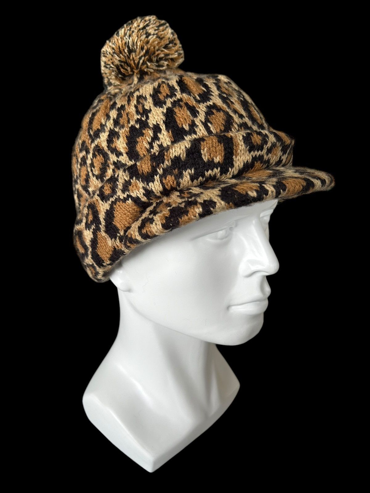 Japanese Brand × Kapital × Vintage Leopard Vintage Rare Style Hats ☠️ Size ONE SIZE - 2 Thumbnail
