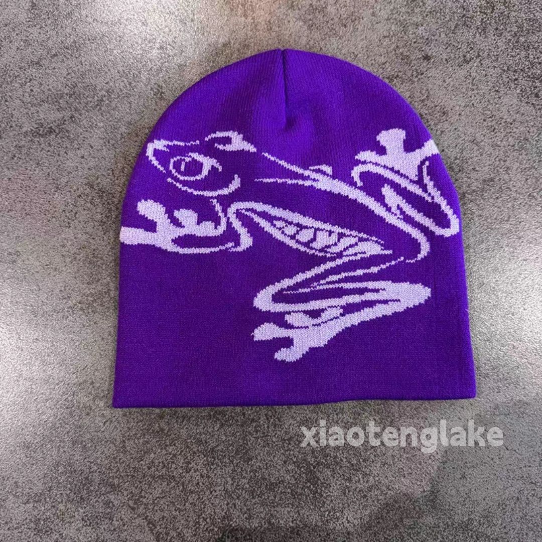Vintage utility skate hiphop outdoor sports beanie knit hat cap Size ONE SIZE - 1 Preview