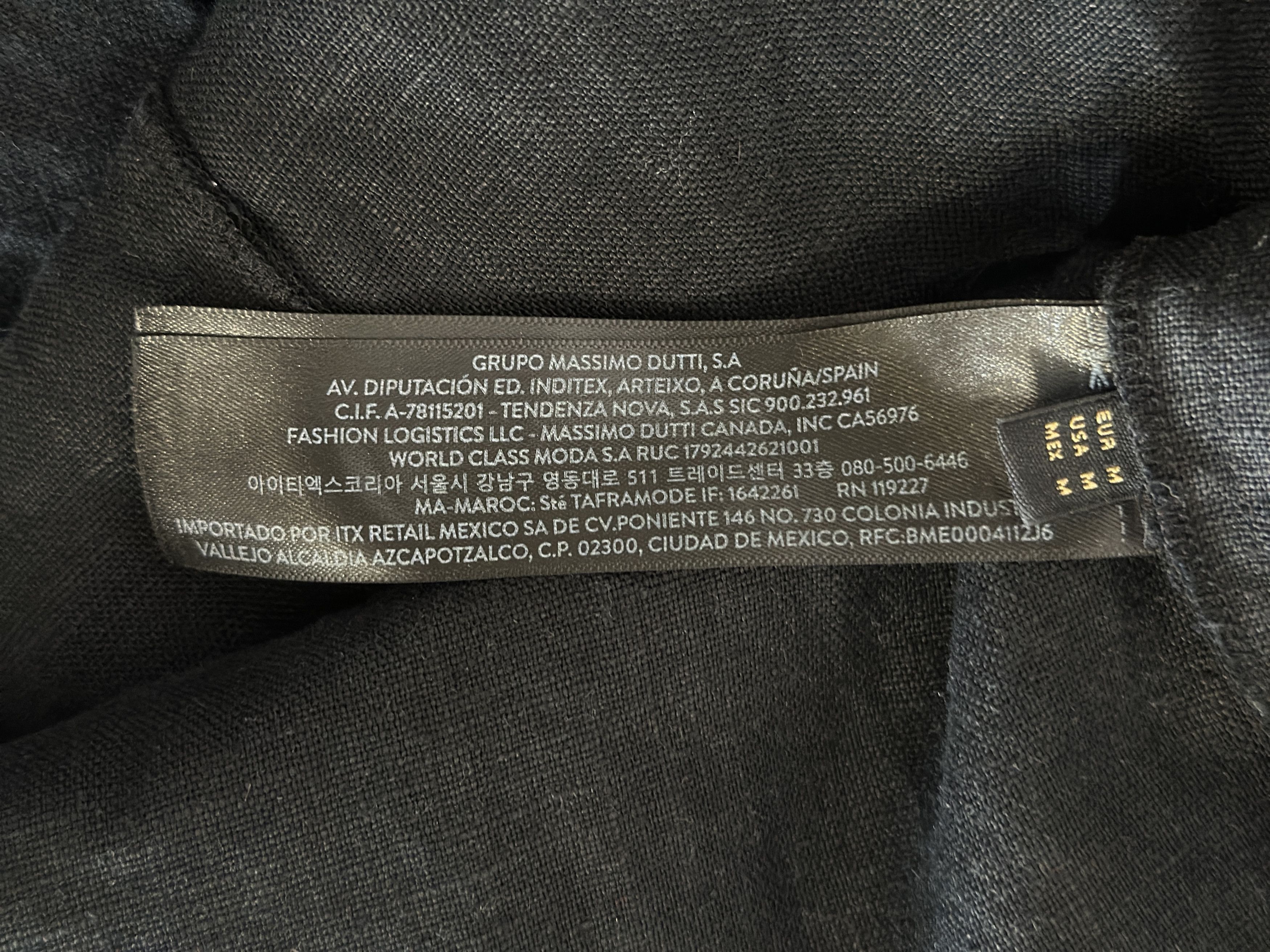 Massimo Dutti Massimo Dutti Black linen jumpsuit Size 32" / US 10 / IT 46 - 7 Thumbnail