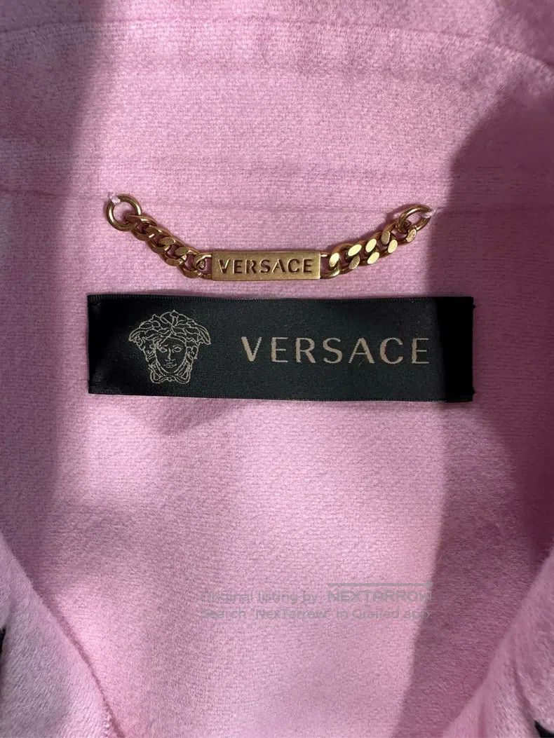Versace Versace Goat Medusa gold buckle cloak coat Size M / US 6-8 / IT 42-44 - 8 Thumbnail