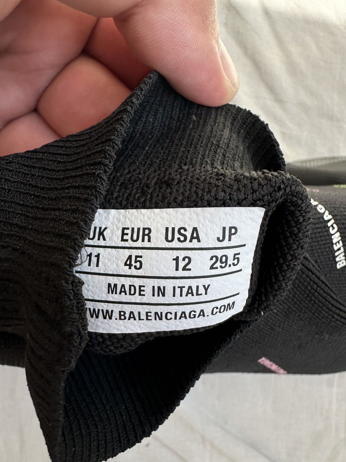 Balenciaga Balenciaga Speed Runners Size US 12 / EU 45 - 4 Thumbnail