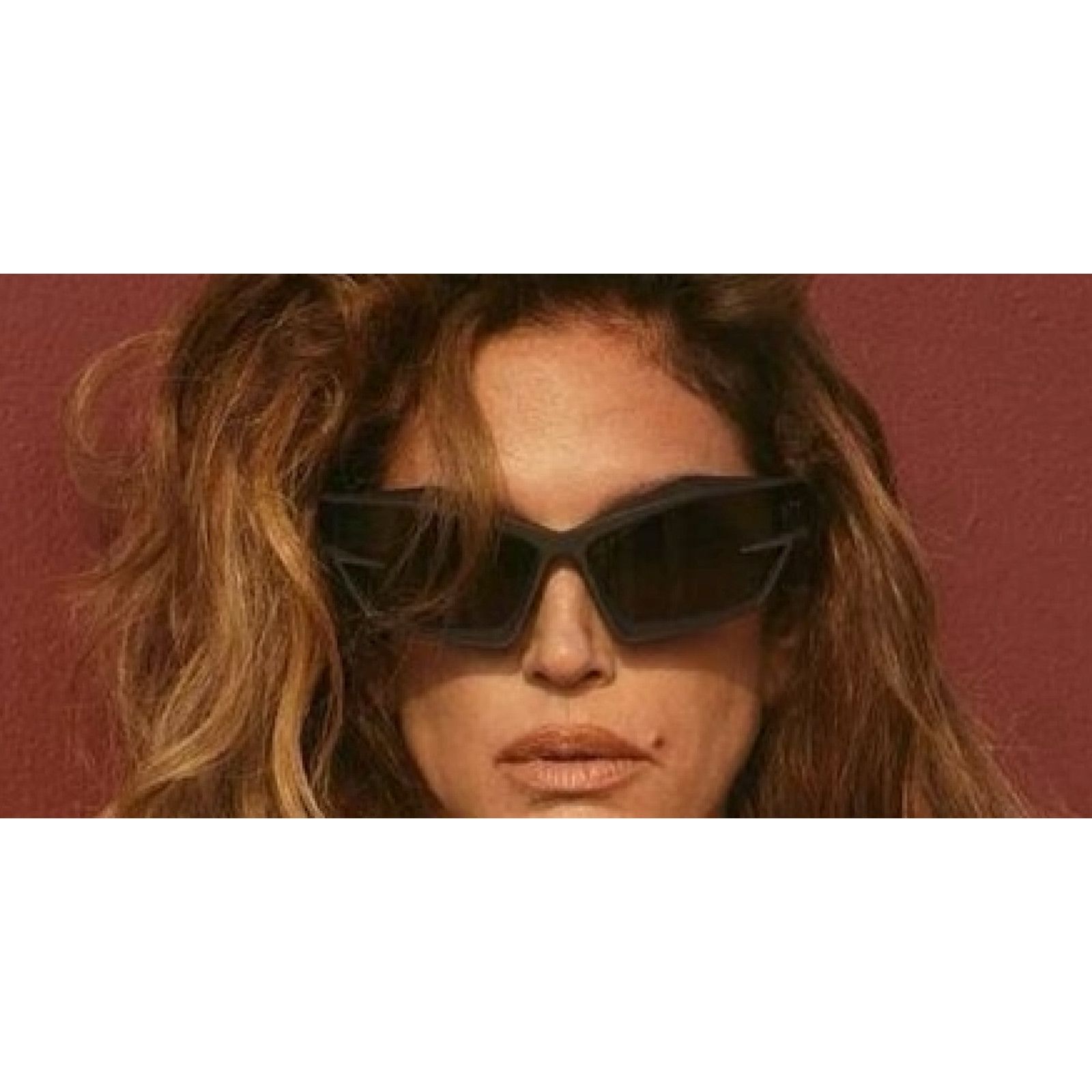 Givenchy NEW Givenchy GV40049U Cut Mask Khaki Green Sunglasses Size ONE SIZE - 8 Thumbnail