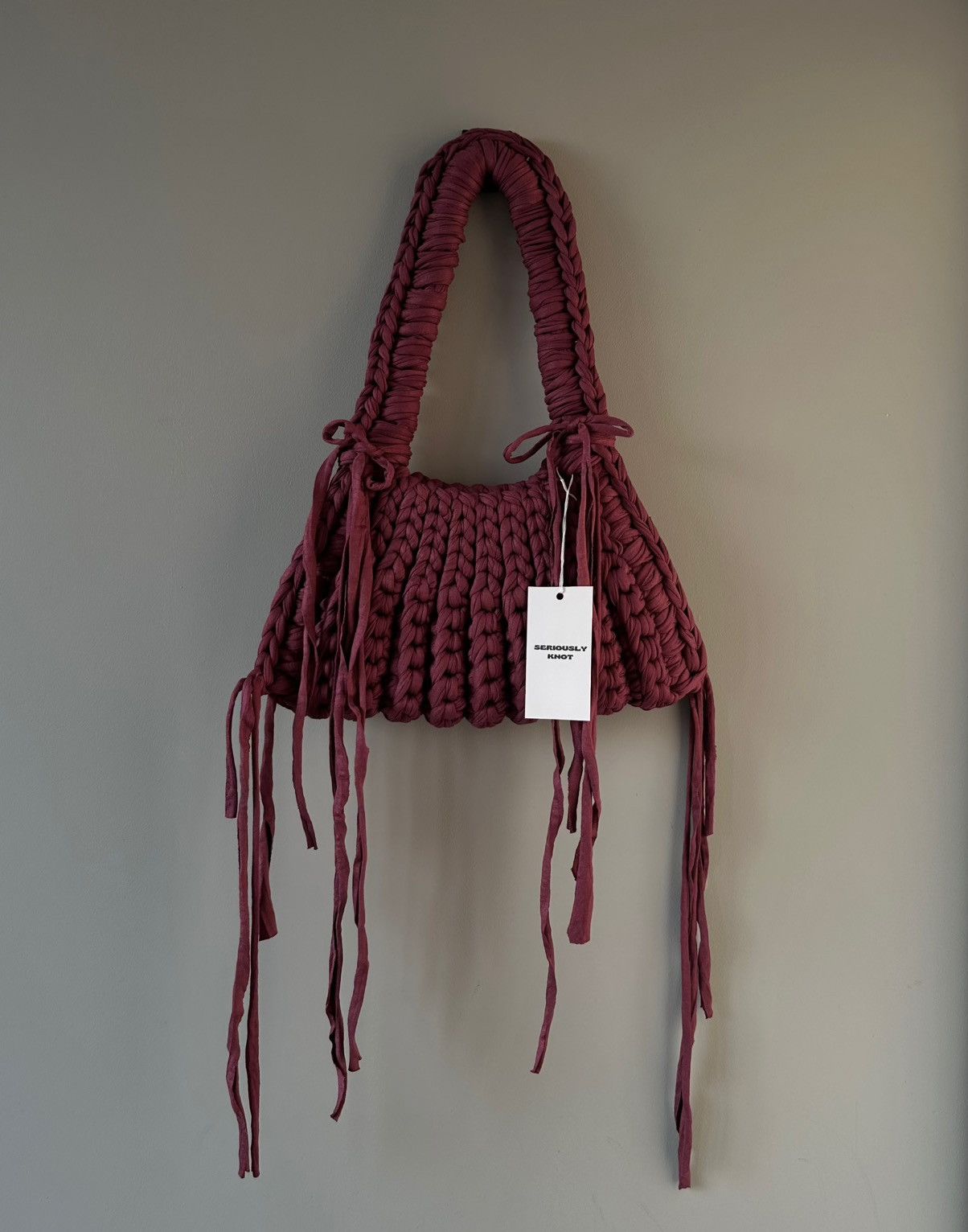 Handmade Crochet shoulder bag Size ONE SIZE - 1 Thumbnail