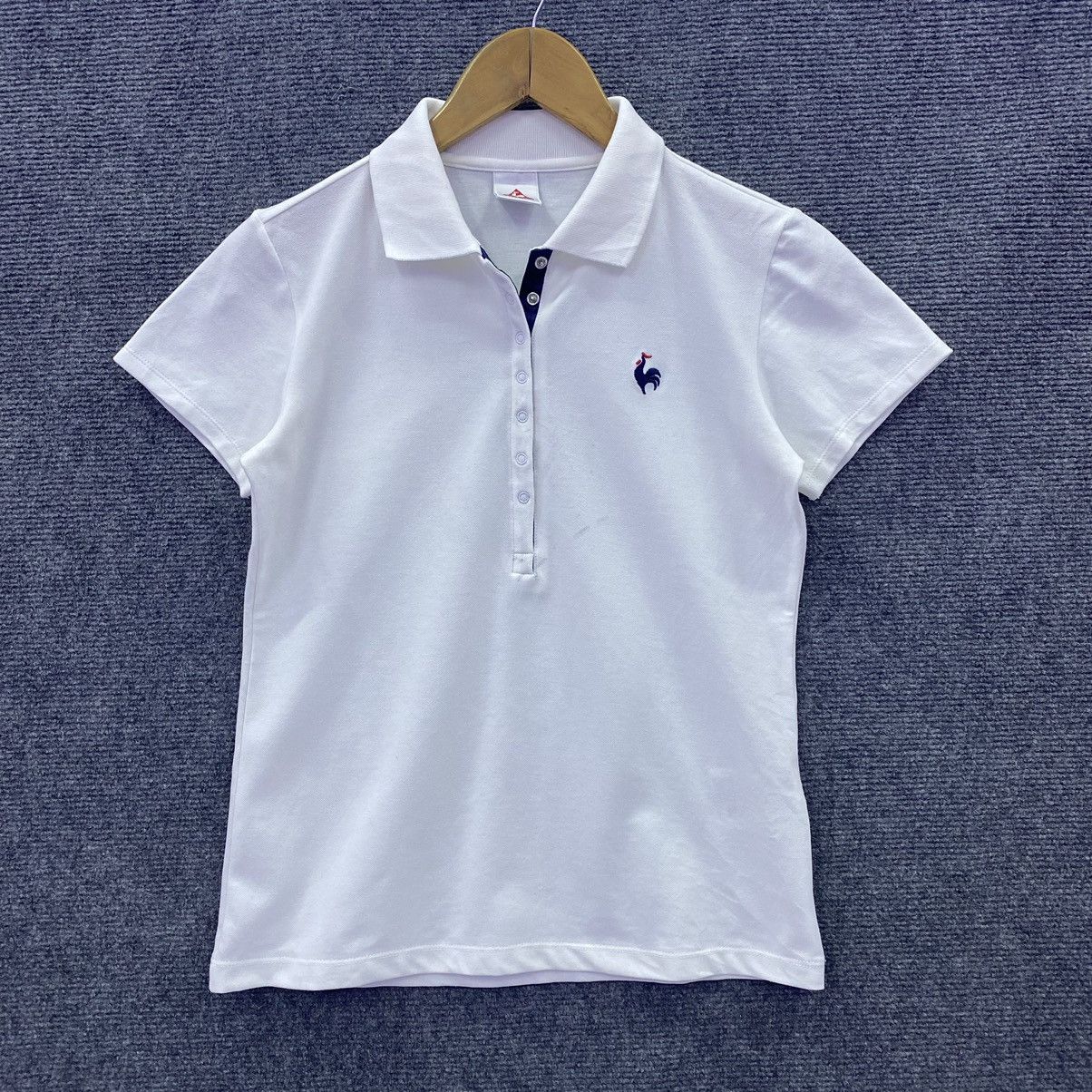 Le Coq Sportif × Vintage Women Le Coq Sportif Polo Shirt Size S / US 4 / IT 40 - 1 Thumbnail