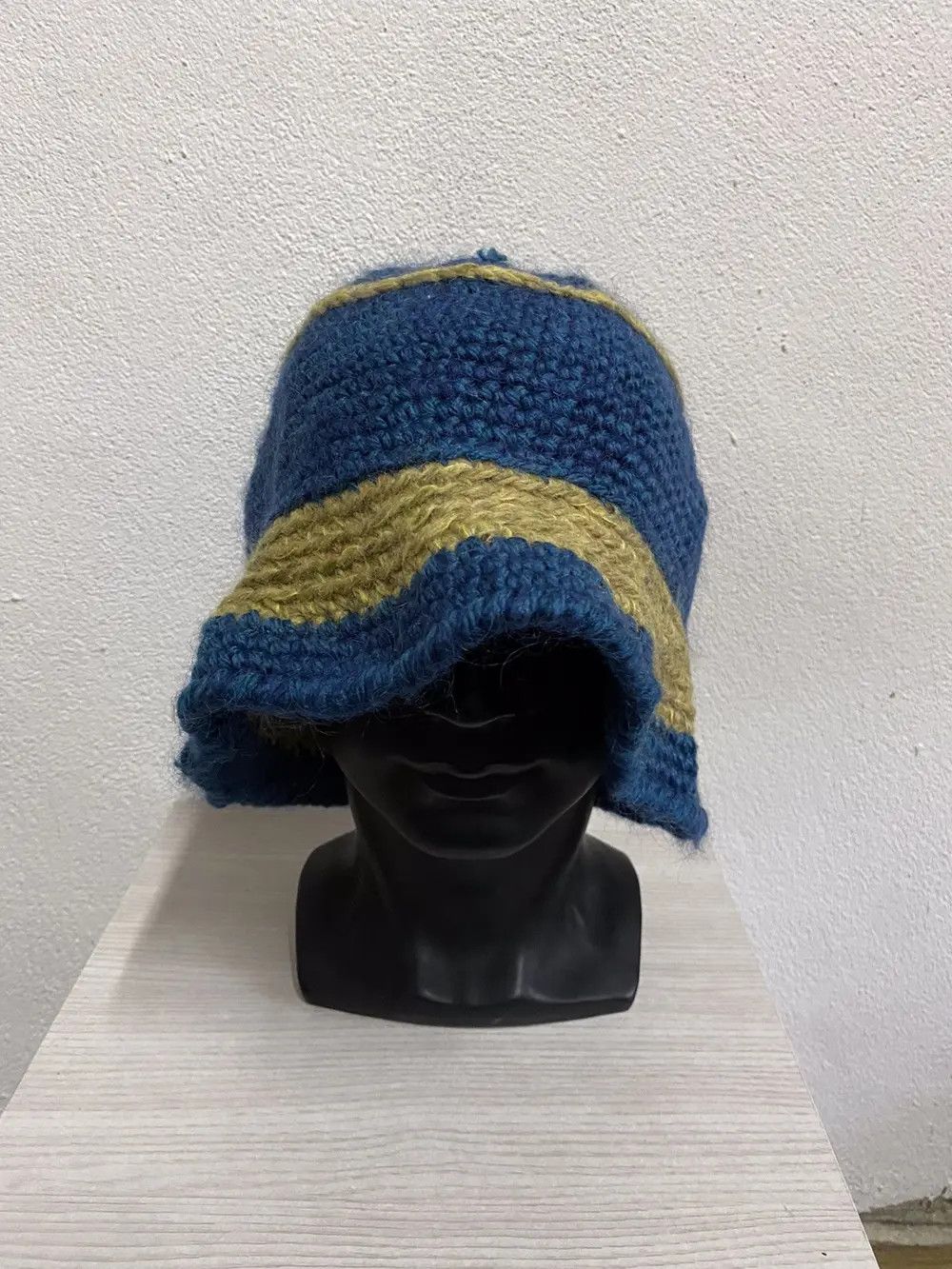Japanese Brand Japanese Brand Knit Bucket Hat Size ONE SIZE - 3 Thumbnail