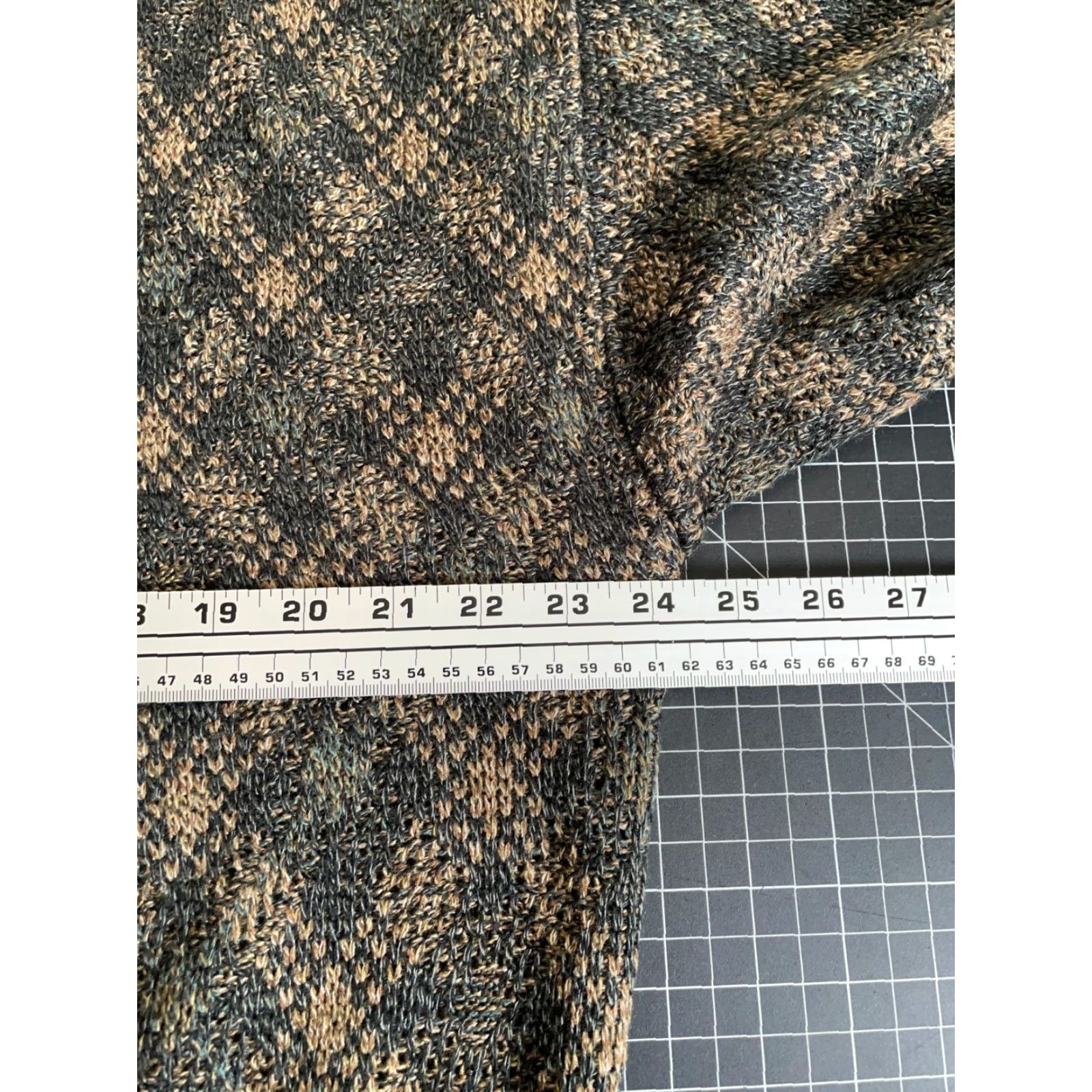 Vintage VINTAGE TownCraft Men's Sweater Adult XL Tall Knit Pullover 90s Diamond Pattern Retro Casual Size US XL / EU 56 / 4 - 5 Thumbnail