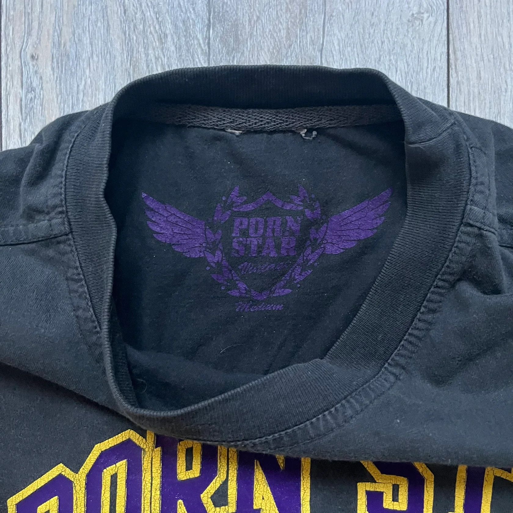 Vintage Porn Star Purple Helmet Packers Tee Size US M / EU 48-50 / 2 - 5 Thumbnail