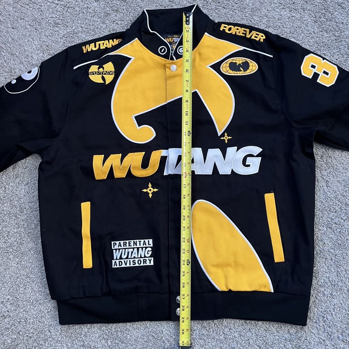 Wu-Tang Clan Wu-Tang Jacket Size XL Black Yellow Wu-Wear Racer Souvenir Size US XL / EU 56 / 4 - 8 Thumbnail