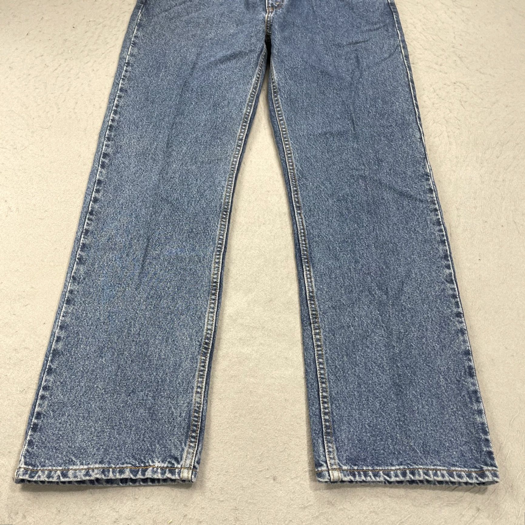 Levi's VINTAGE Levi's 505 Jeans Mens 38x32 Blue Orange Tab Regular Straight DEADSTOCK Size US 38 / EU 54 - 3 Thumbnail