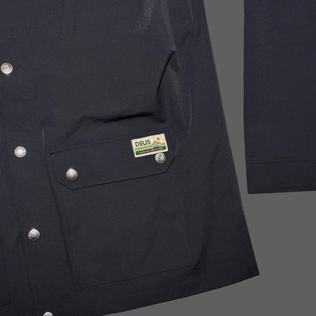 Deus Ex Machina Deus Ex Machina Rambler Anorak Jacket Black Mens Large NWT Size US L / EU 52-54 / 3 - 2 Thumbnail