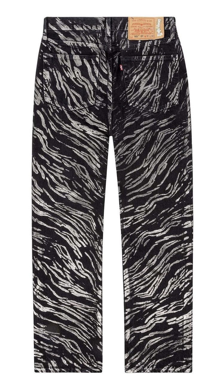 DENIM TEARS × Levi's Ming tiger print Levi's 501 rare Size US 33 - 1 Thumbnail