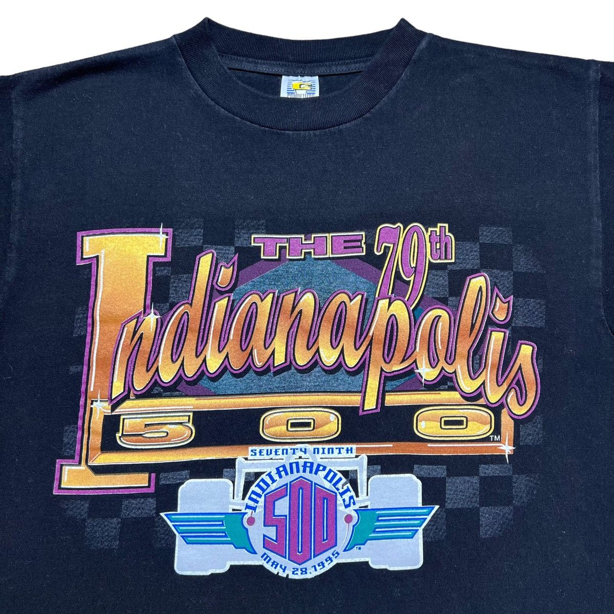 Other × Vintage Vintage 1995 Indianapolis 500 Seventy Ninth Racing T-Shirt Size US L / EU 52-54 / 3 - 4 Thumbnail