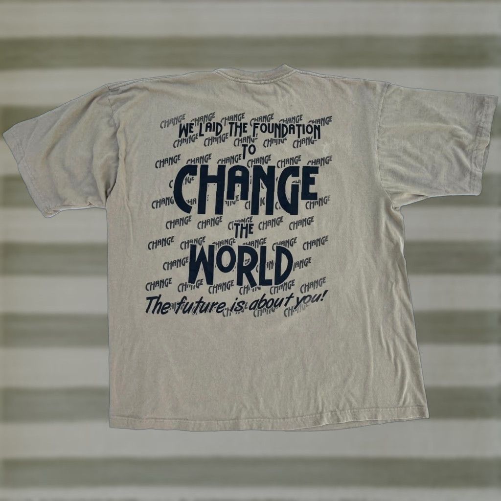 Vintage VINTAGE Men's Obama We Still Have The Dream T-Shirt 3XL Beige Cotton USA 2008 Mens Size US XXL / EU 58 / 5 - 1 Thumbnail