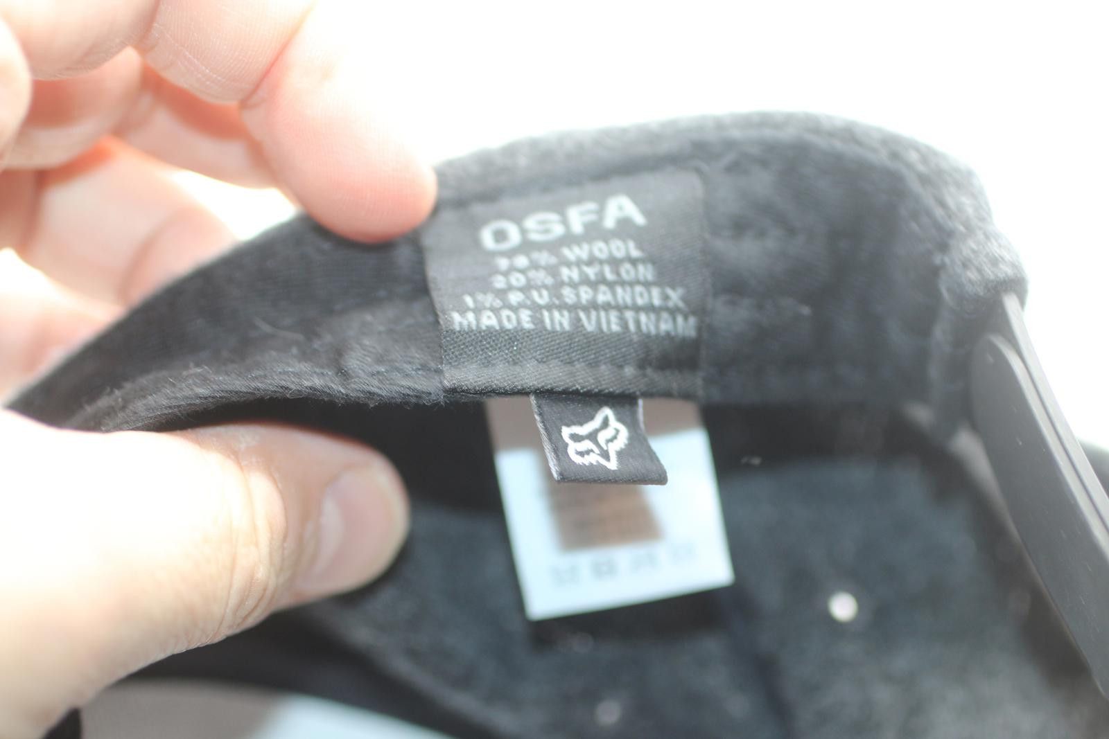 Point Zero Fox Racing Wool Blend Snapback Cap “Created to Destroy” Size ONE SIZE - 8 Thumbnail