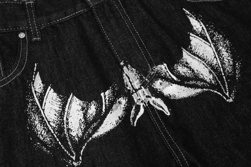 Other Gothic Baggy Punk Rock Jeans Pants Size US 31 - 7 Thumbnail