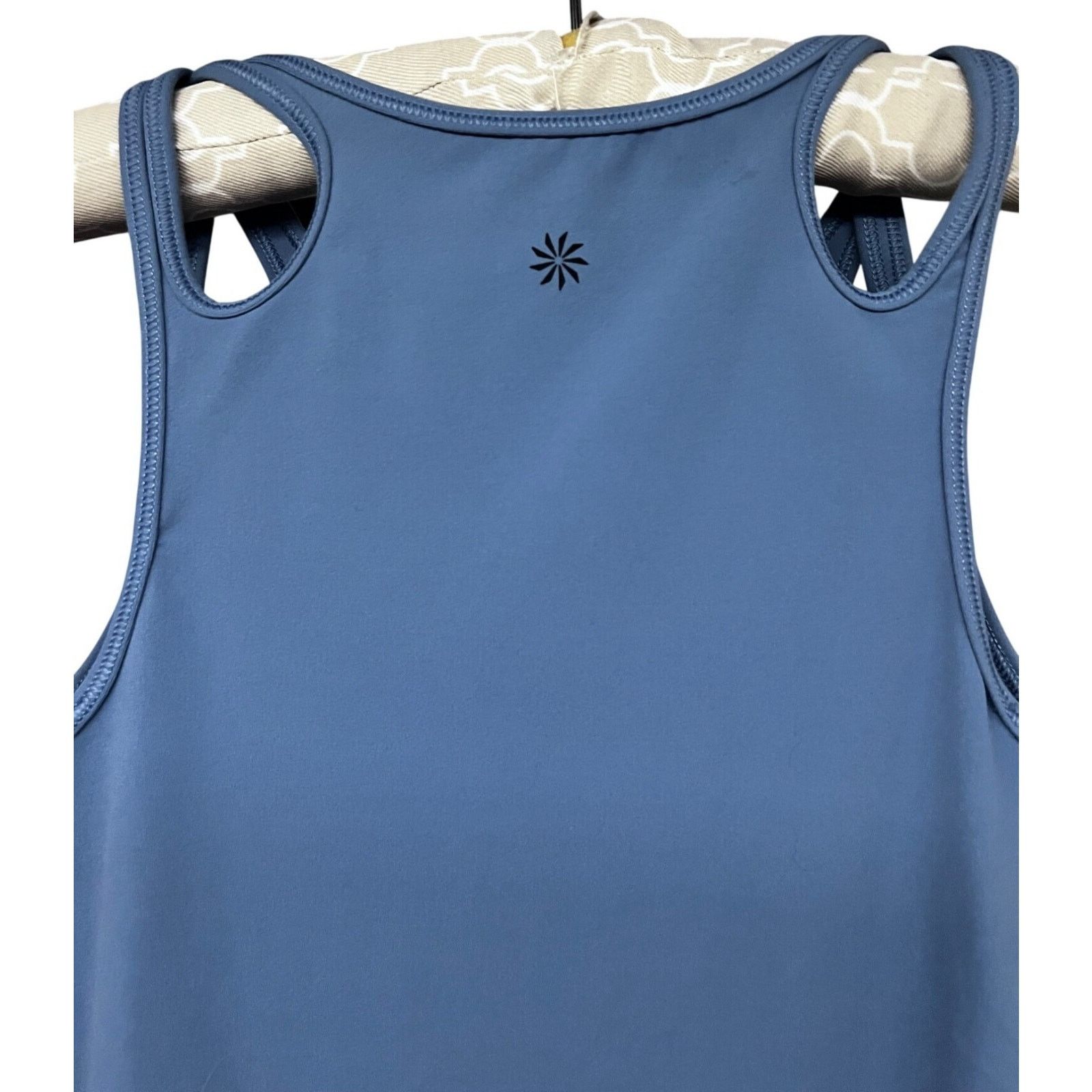 Athleta Athleta Shanti Asana Blue Yoga Tank Top Camisole XS Stretch Size XS / US 0-2 / IT 36-38 - 3 Thumbnail