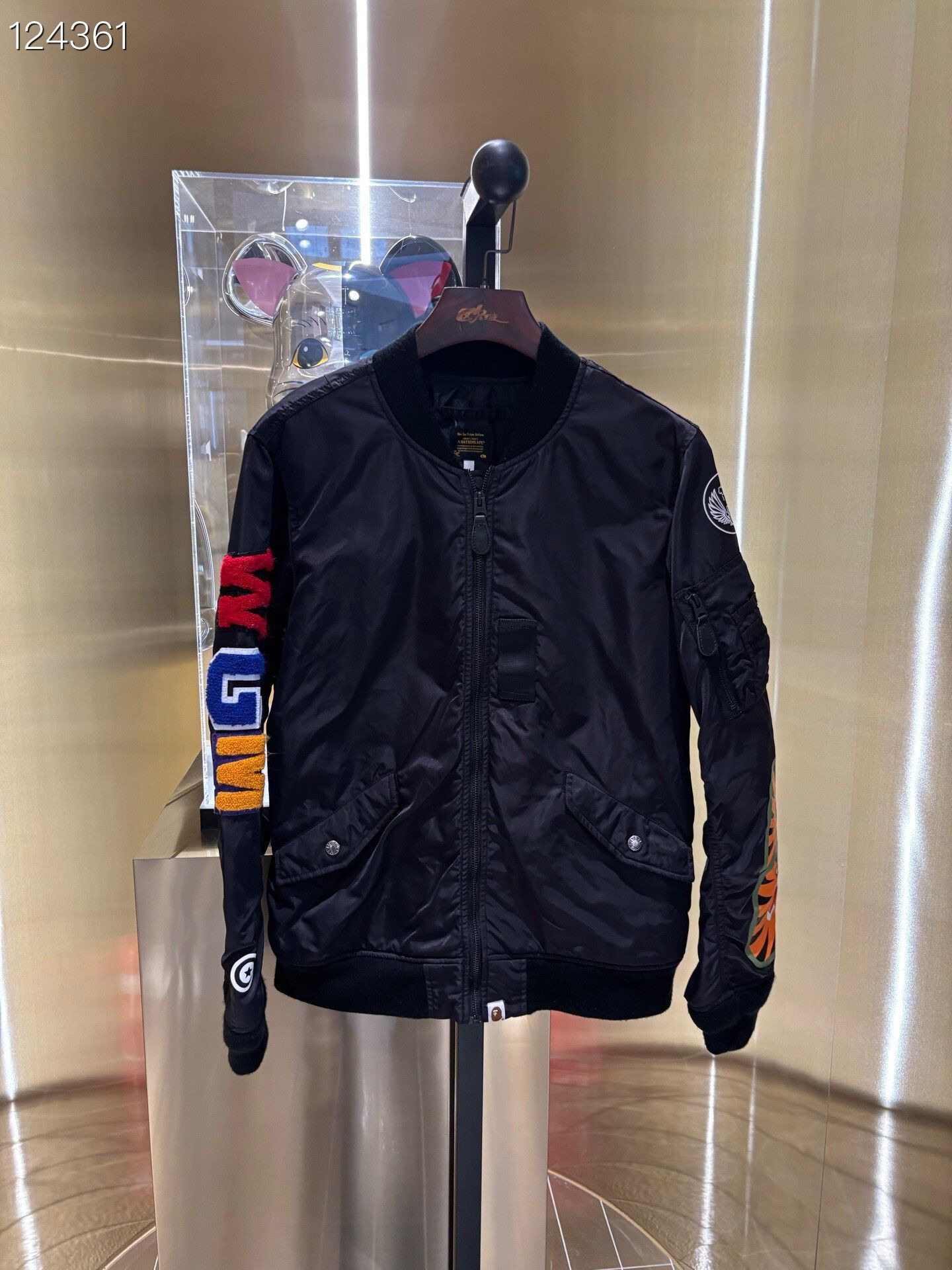 Bape BAPE Camo Shark MA1 Flight Jacket Size US M / EU 48-50 / 2 - 1 Thumbnail