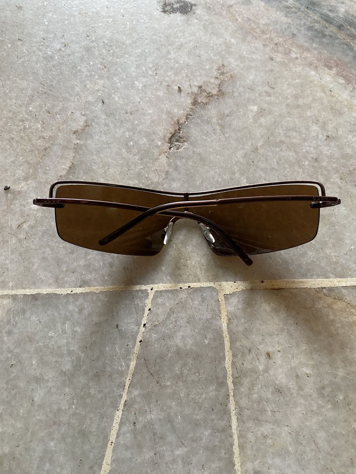 Gucci Vintage Gucci Sunglasses GG 2683/S Brown Style Made In Italy Size ONE SIZE - 6 Thumbnail